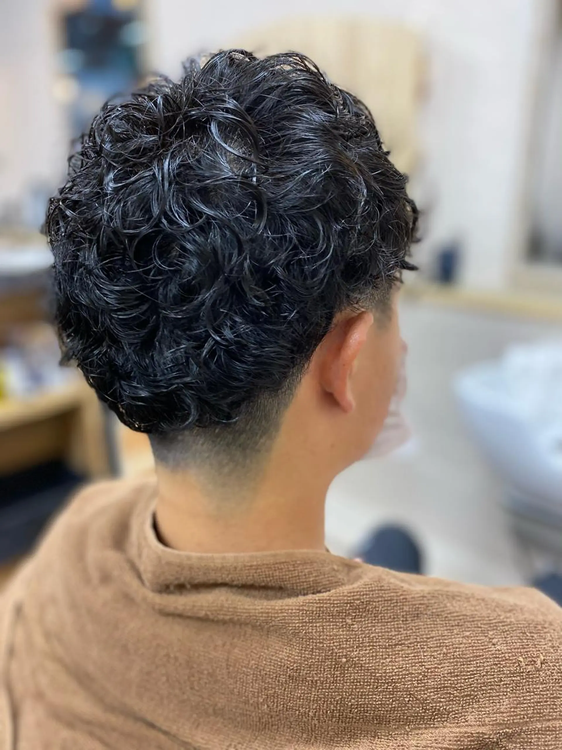パーマ メンズ 後藤 征信のヘアスタイル