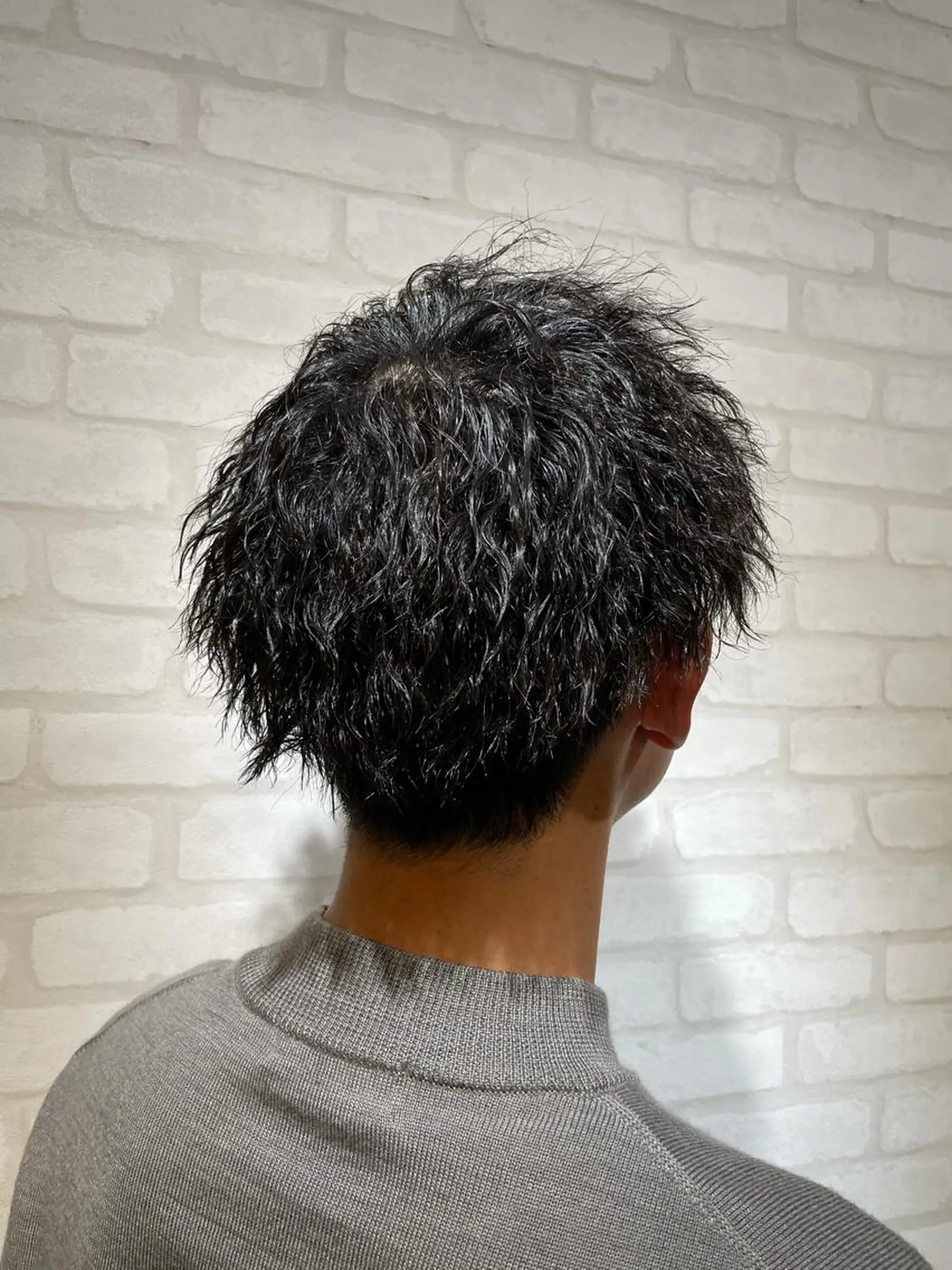 ミディアム パーマ メンズ カット パーマ トリートメント ヘッドスパ 🌞谷川 幸也🌞のヘアスタイル