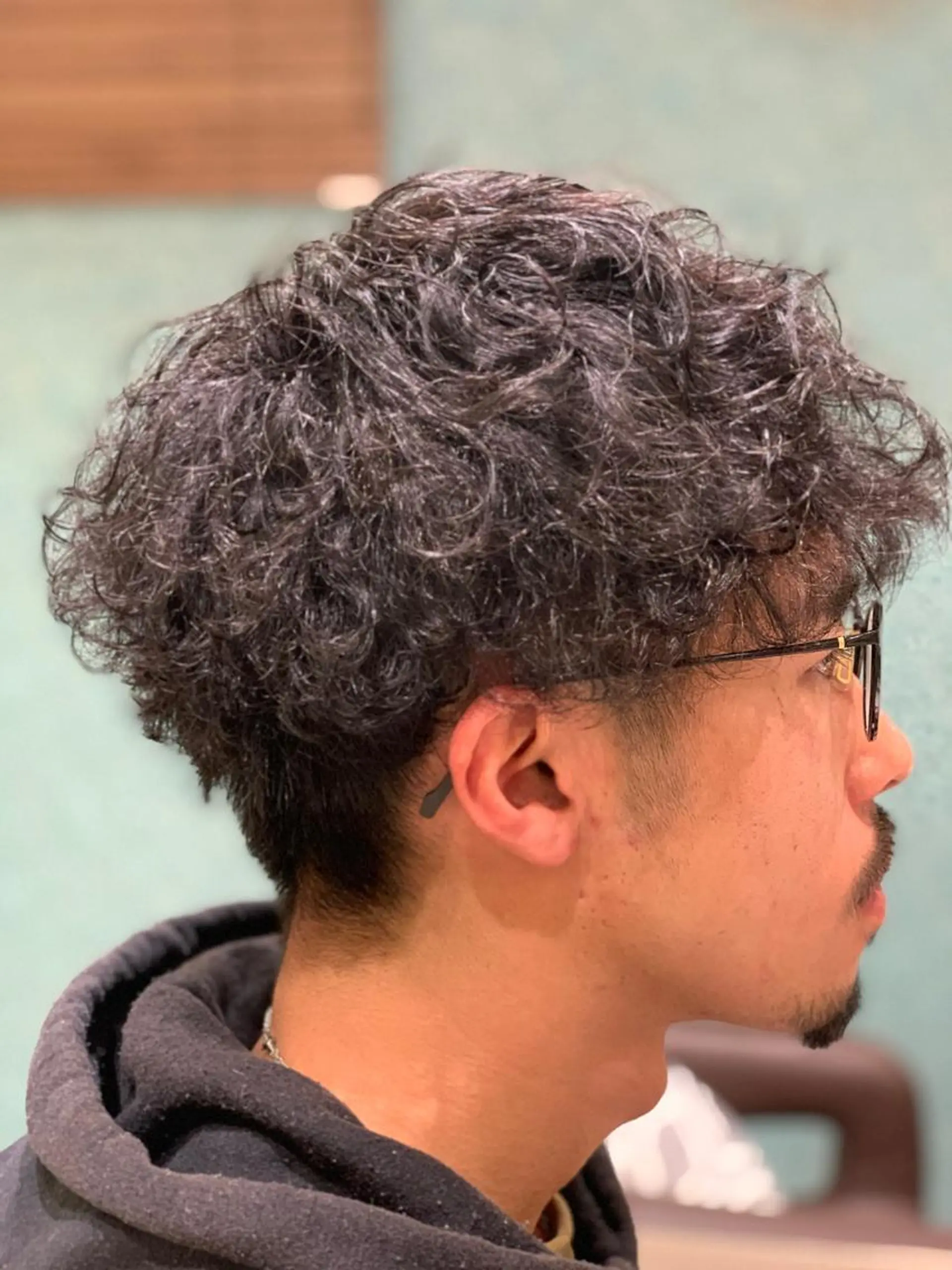 パーマ メンズ メンズパーマ 平本 雄馬のヘアスタイル