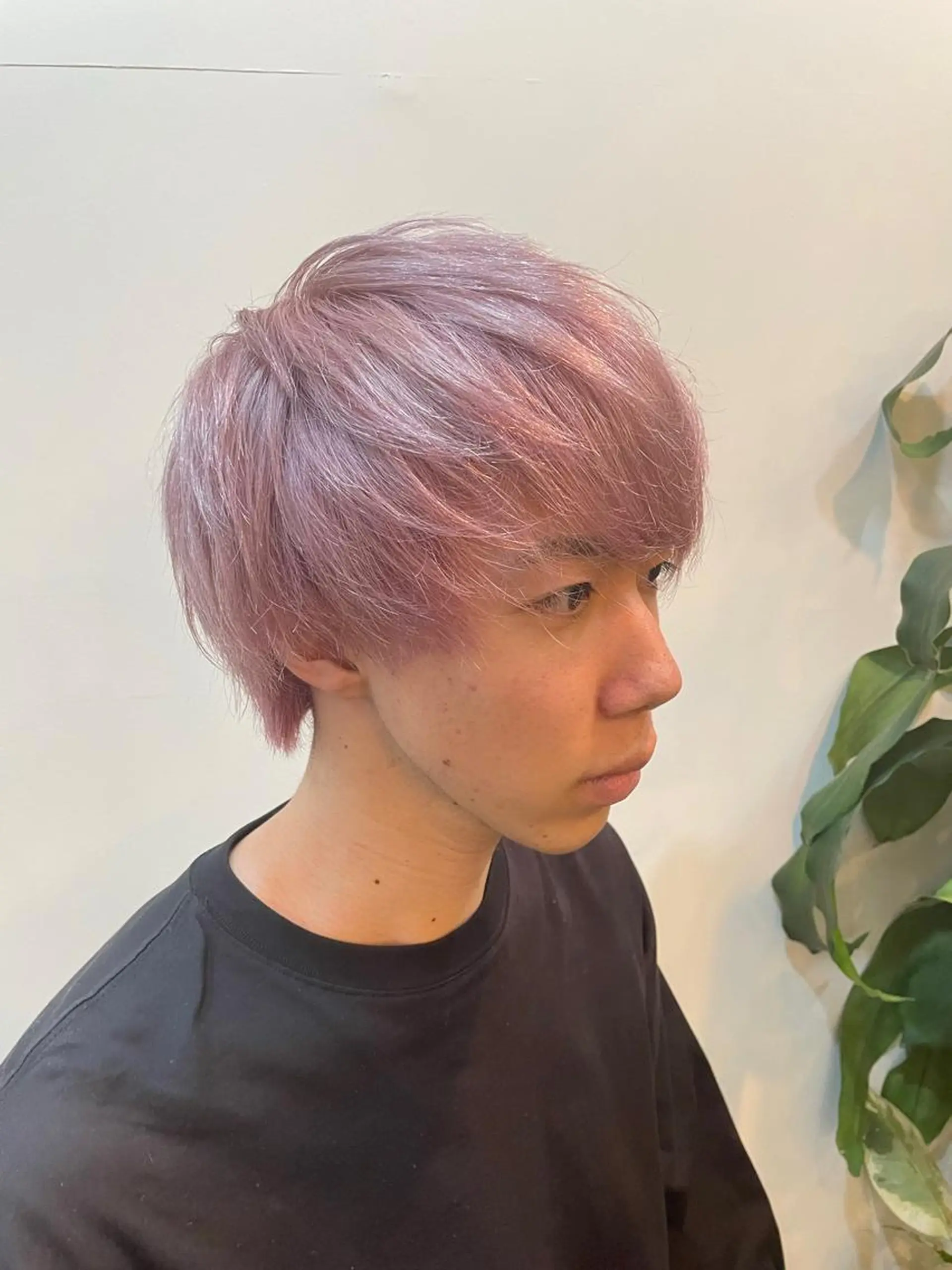 ショート カラー メンズ シールエクステ メンズバレイヤージュ メンズブリーチ フェードカット メンズハイライト カット ヘアカラー WEST OLAND加藤圭介のヘアスタイル
