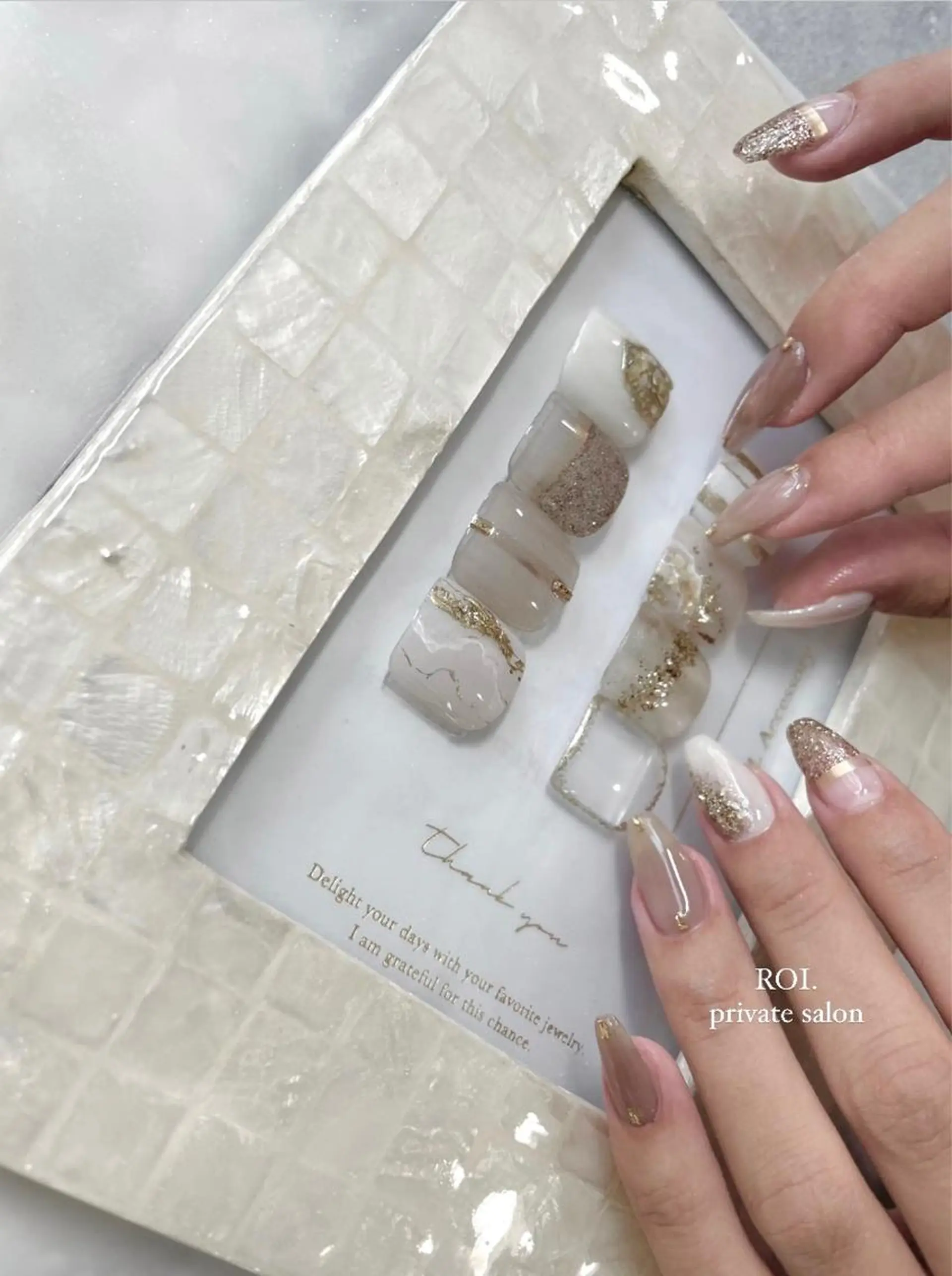 ネイル フットネイル ROI. Ayumi.のネイルデザイン