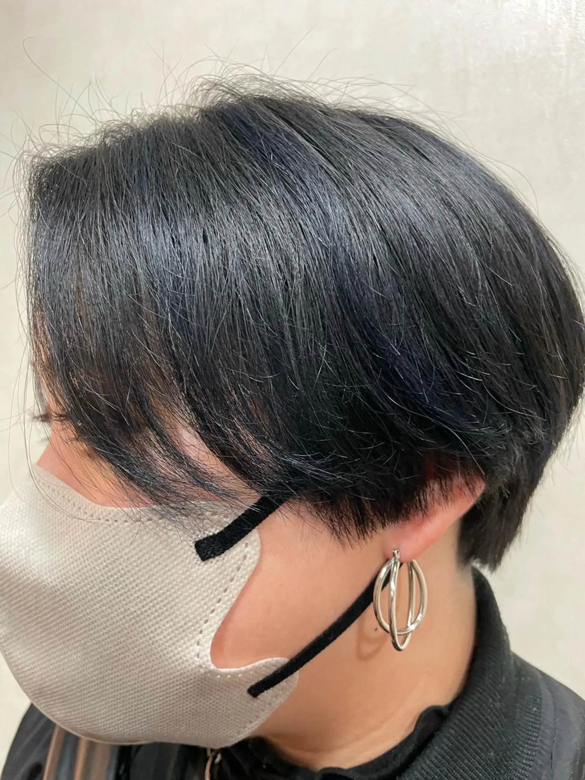 ショート ハイライト 阿部 祥大のヘアスタイル