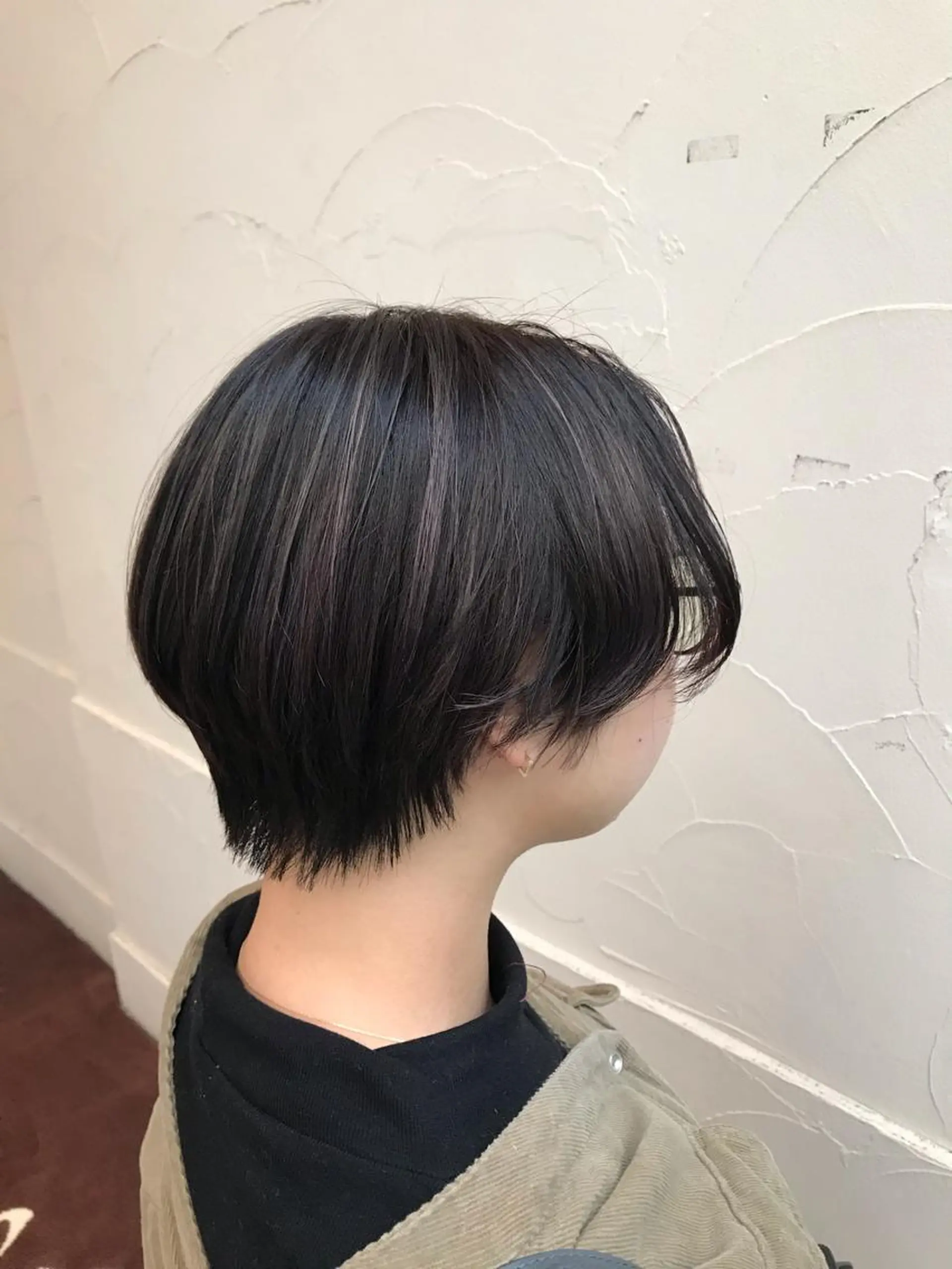 ショート カラー 三代 ゆりあのヘアスタイル