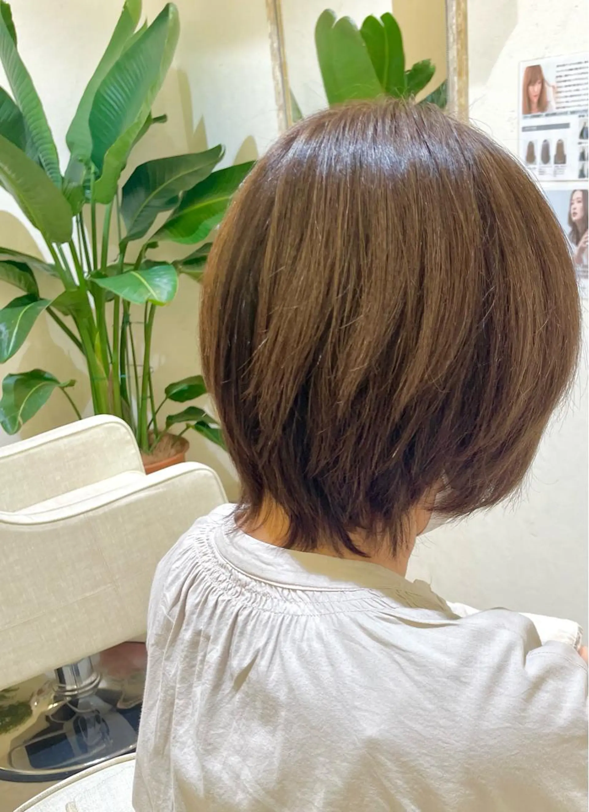ミディアム カラー SUZU Rimのヘアスタイル
