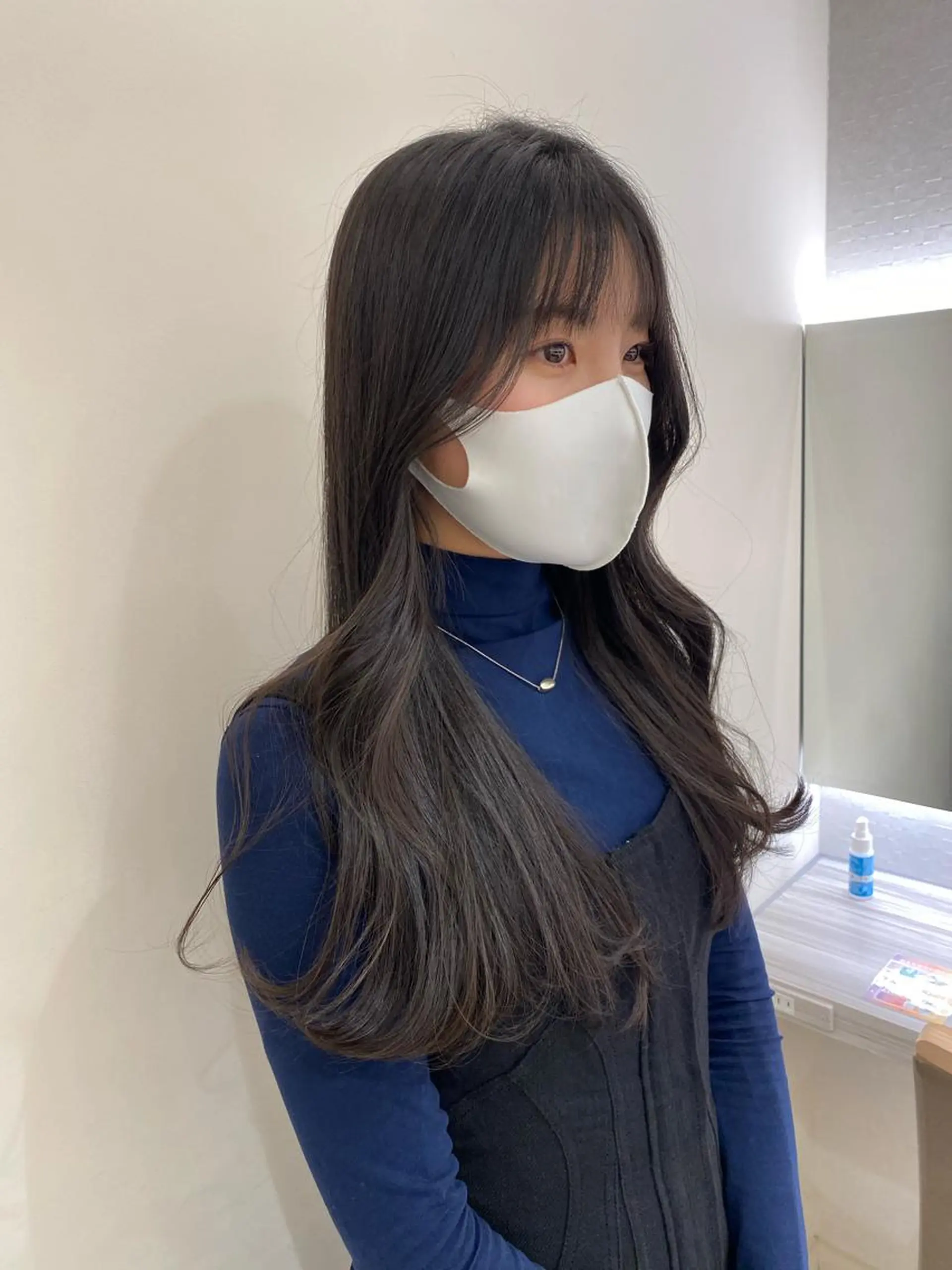 ロング カラー ヘアアレンジ メンズ ヨシンモリ 💎耳ツボジュエリー ×銀座美容室💎のヘアスタイル