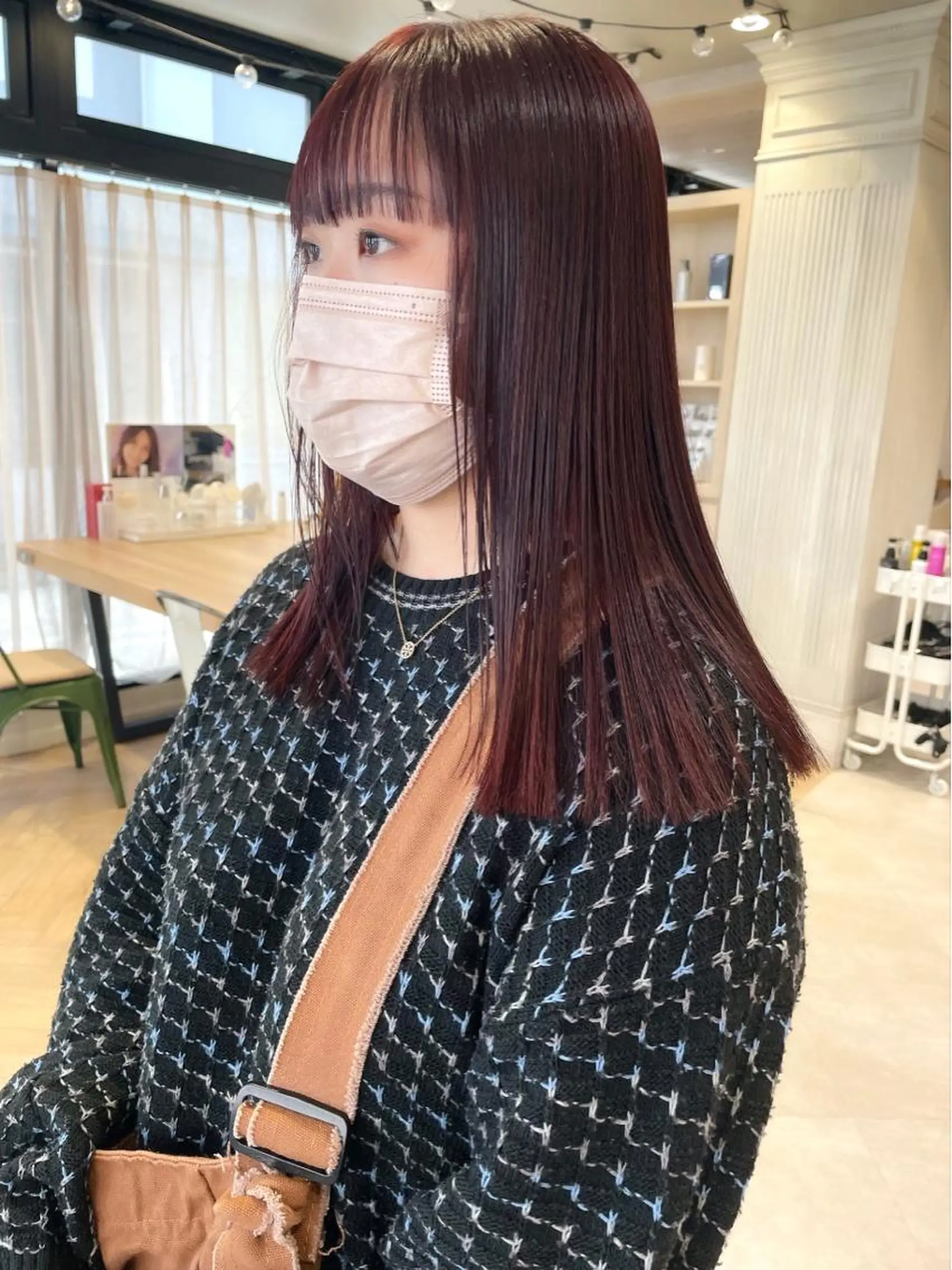 セミロング カラー ヘアカラー トリートメント haru/レイヤー/ ウルフのヘアスタイル