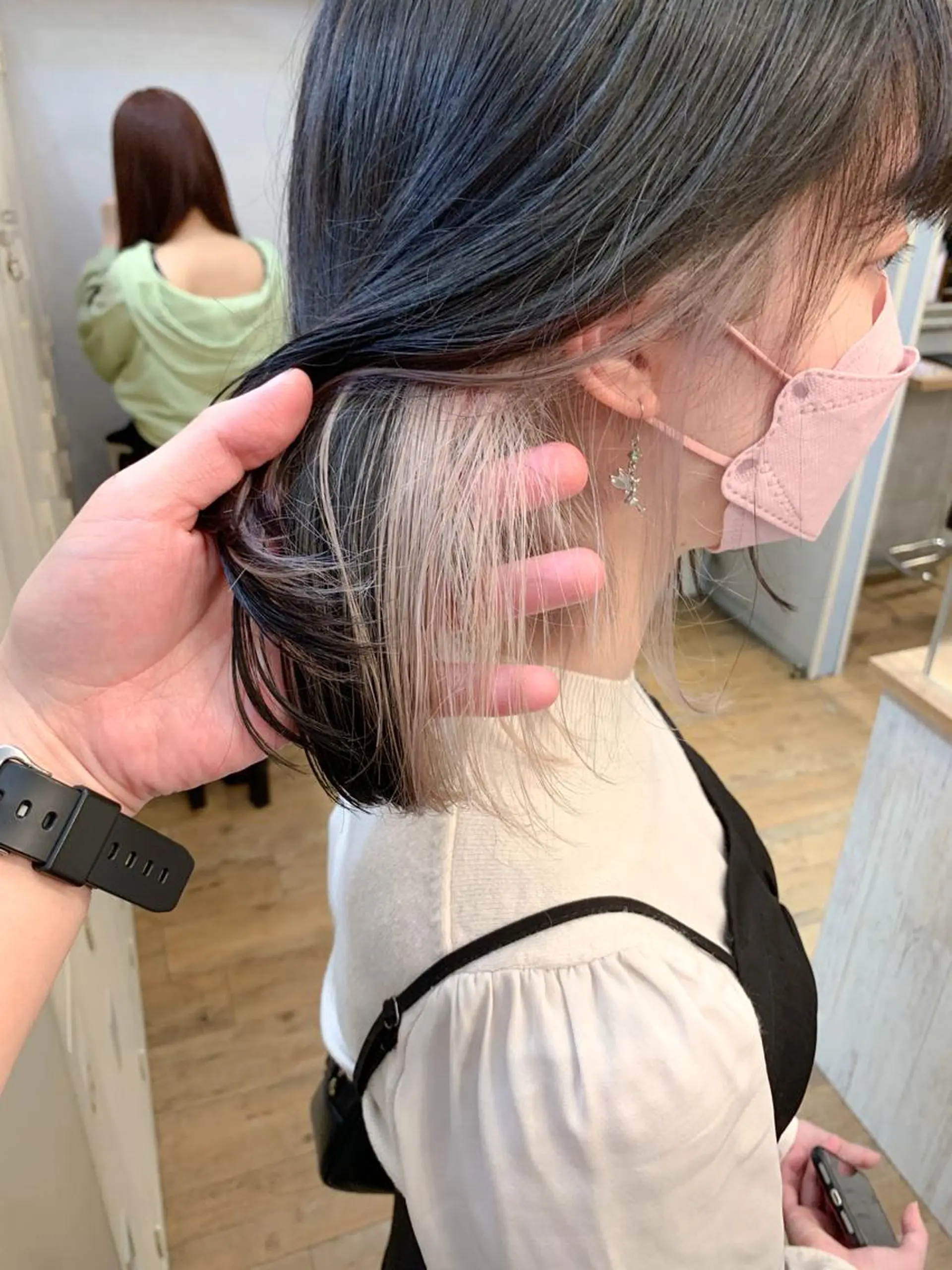 ショート カラー ベージュカラー ホワイトベージュ 🌈 DAIKI 🌈のヘアスタイル