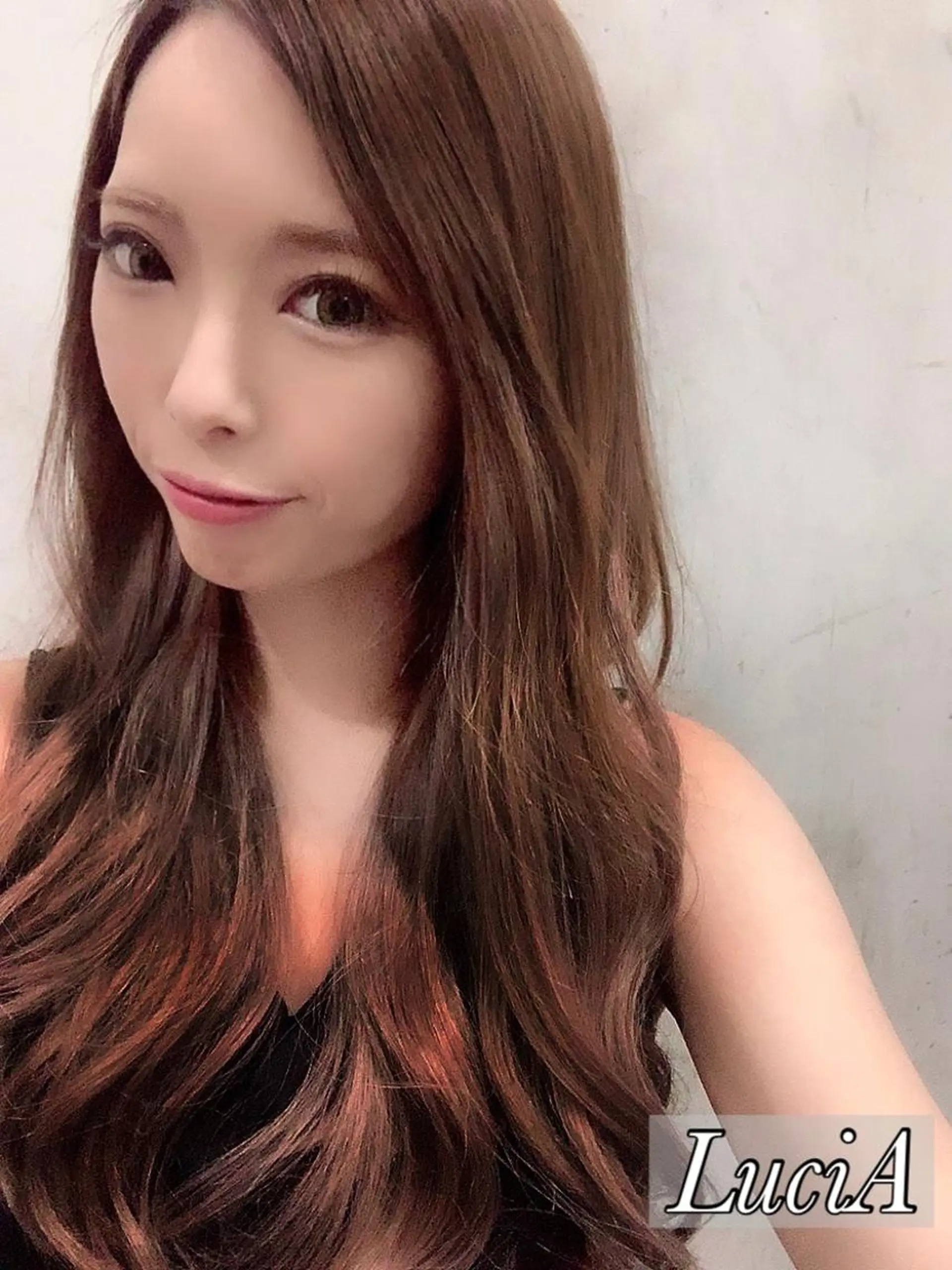 カラー ヘアアレンジ エクステ LuciA/エクステ カラーのヘアスタイル