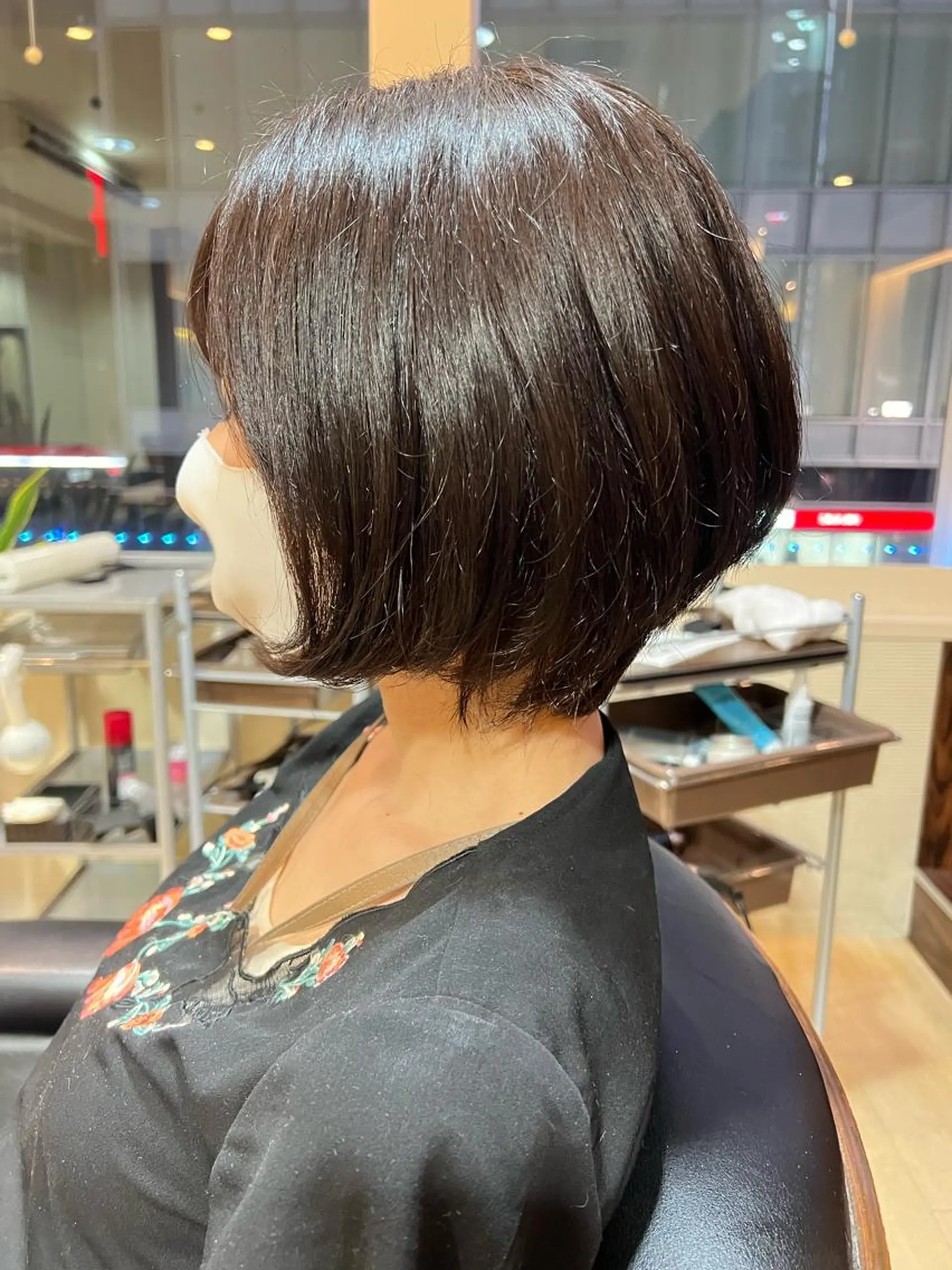 ショート ボブ チーフデザイナー 木部のヘアスタイル