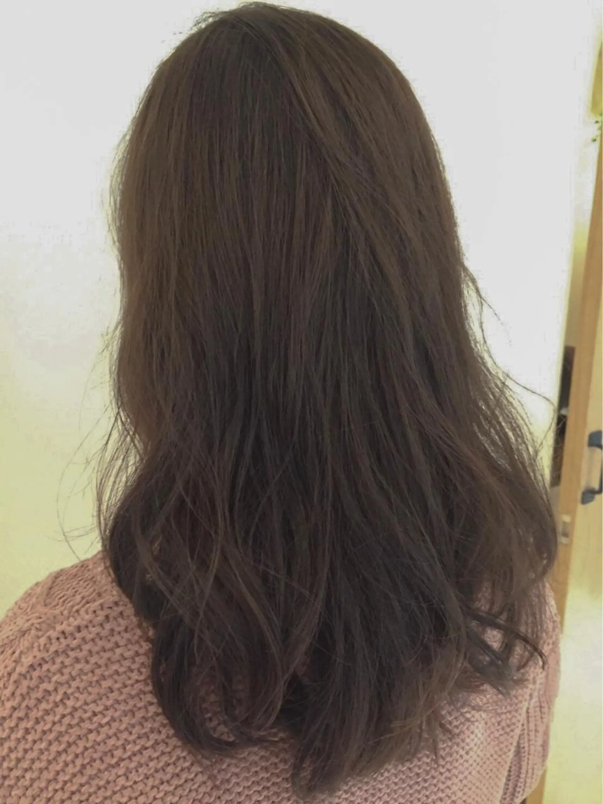ロング カラー いしだ みさきのヘアスタイル