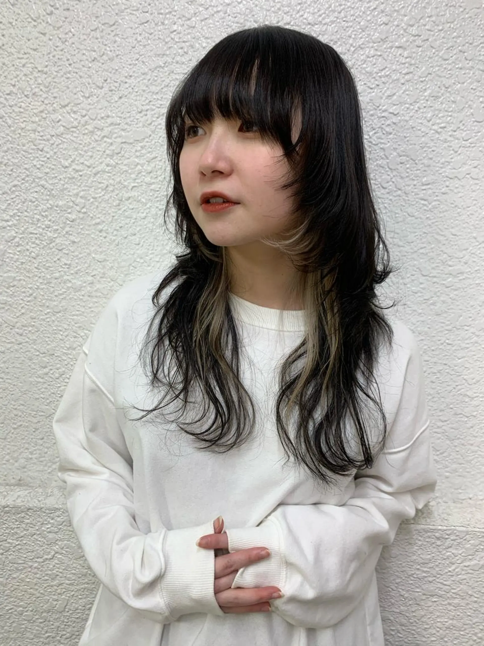 ロング 🧨ブリーチー×ボブ レイヤー💎じゅえるのヘアスタイル