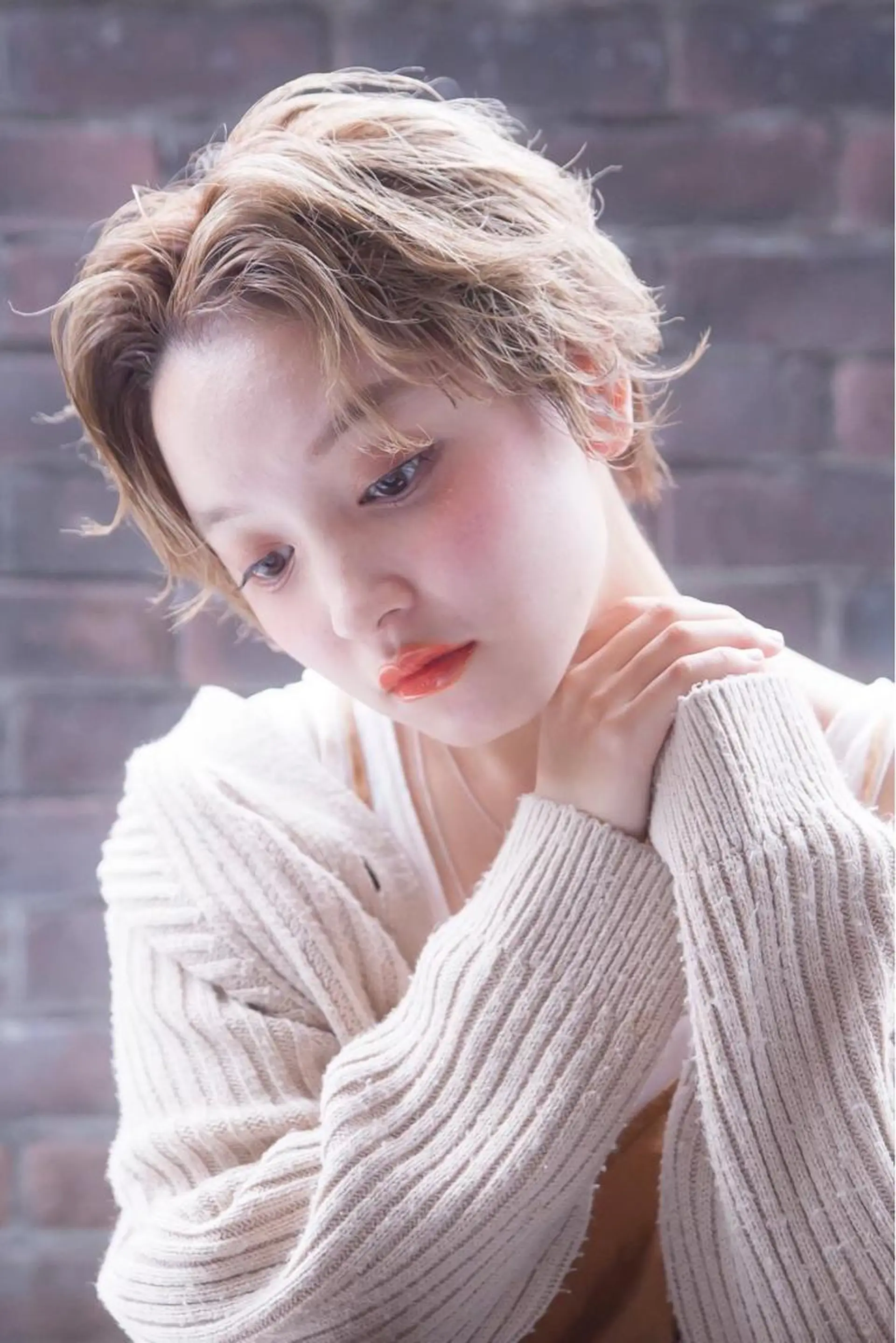 ショート カラー パーマ ヘアアレンジ メンズ キッズ ネイル マツエク・マツパ 韓国ヘア🫧 KAZUTOのヘアスタイル