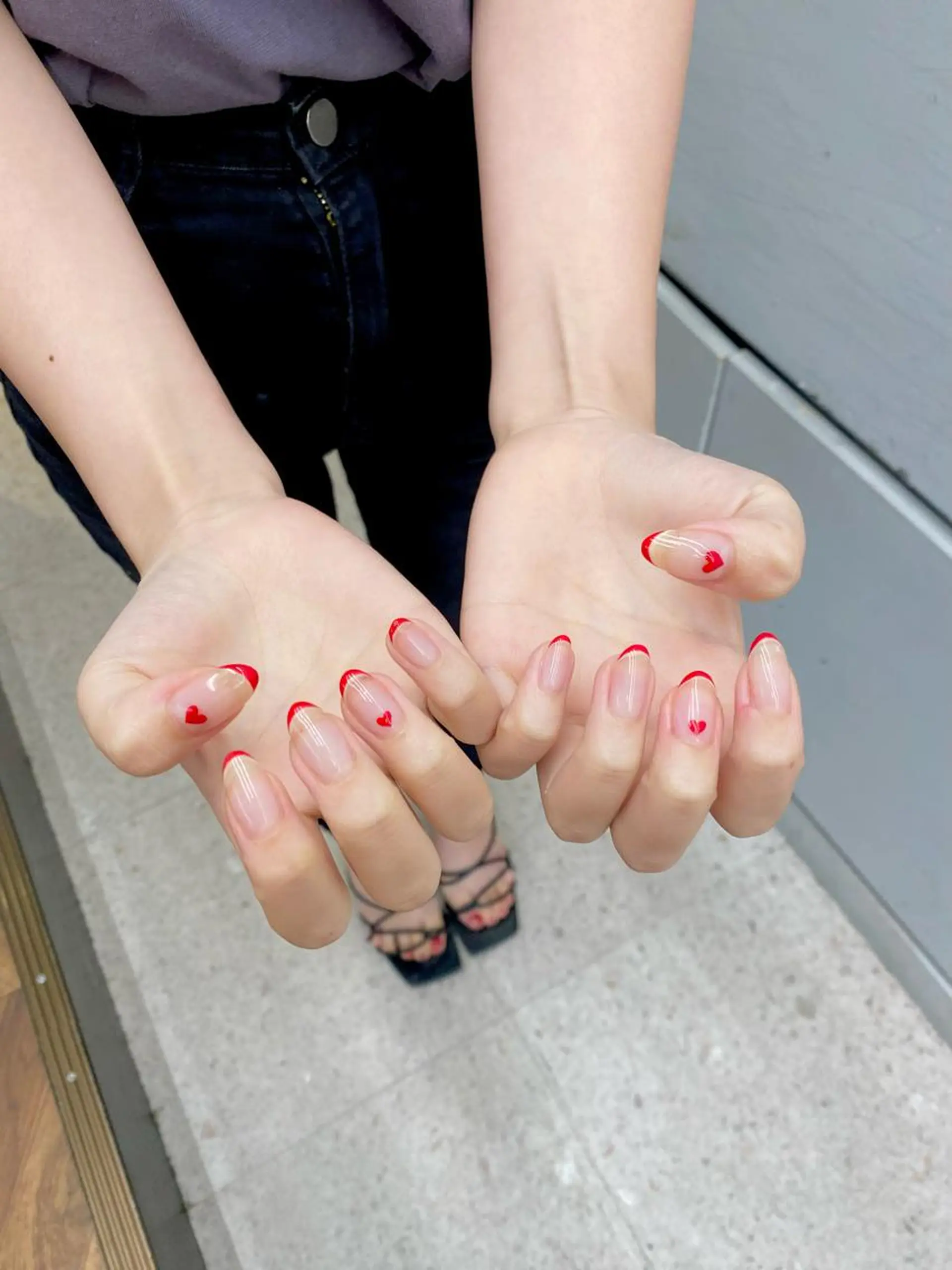 ネイル マツエク・マツパ ハンドネイル レイヤーカット/ 髪質改善/羽柴りくのヘアスタイル