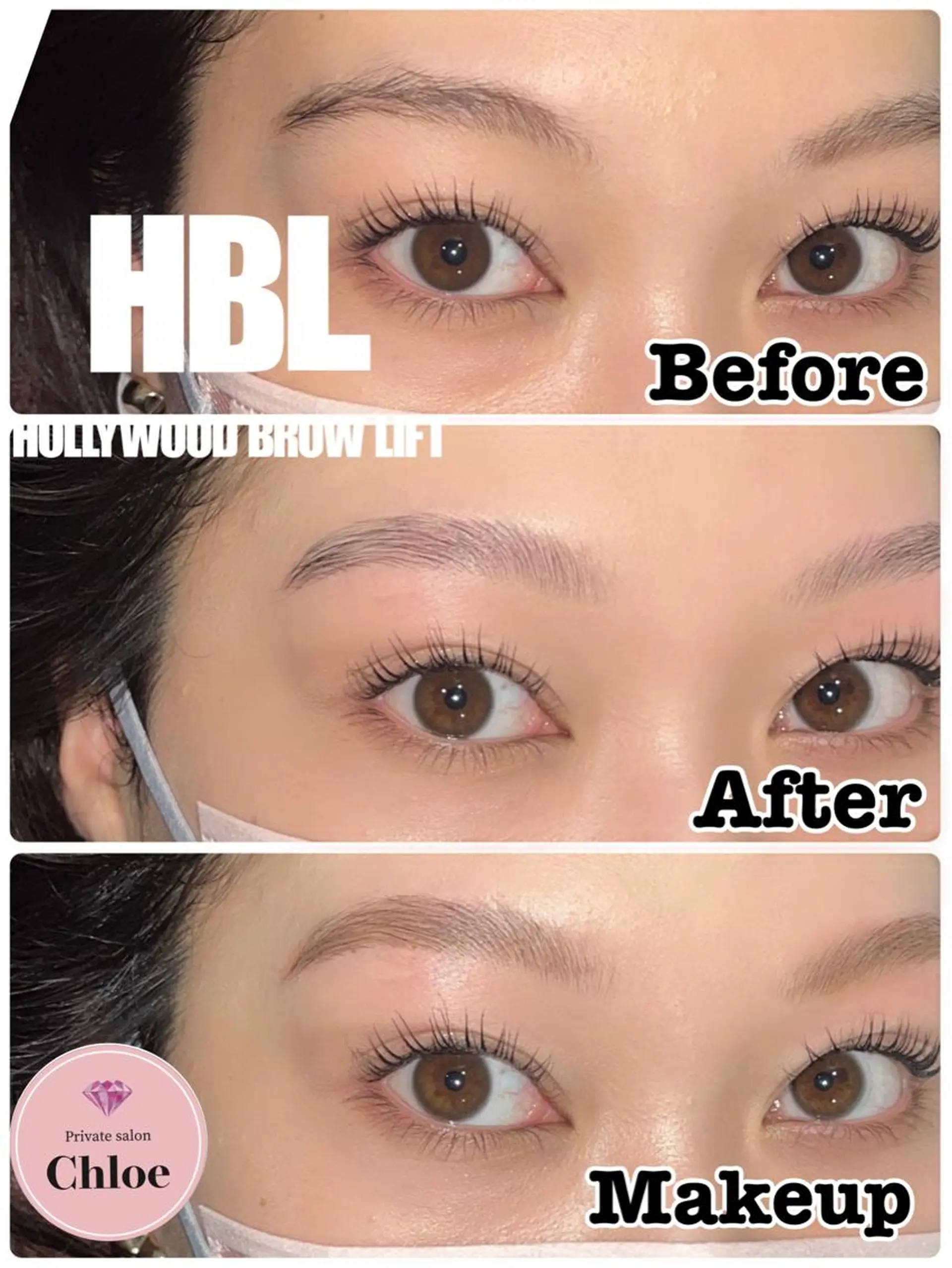 ショート カラー パーマ ヘアアレンジ メンズ キッズ ネイル アイブロウ メンズブリーチ メンズパーマ ブリーチ 眉カラー ハリウッドブロウリフト Chloe-クロエ- 脱毛/フェイシャルのエステ・リラクイメージ