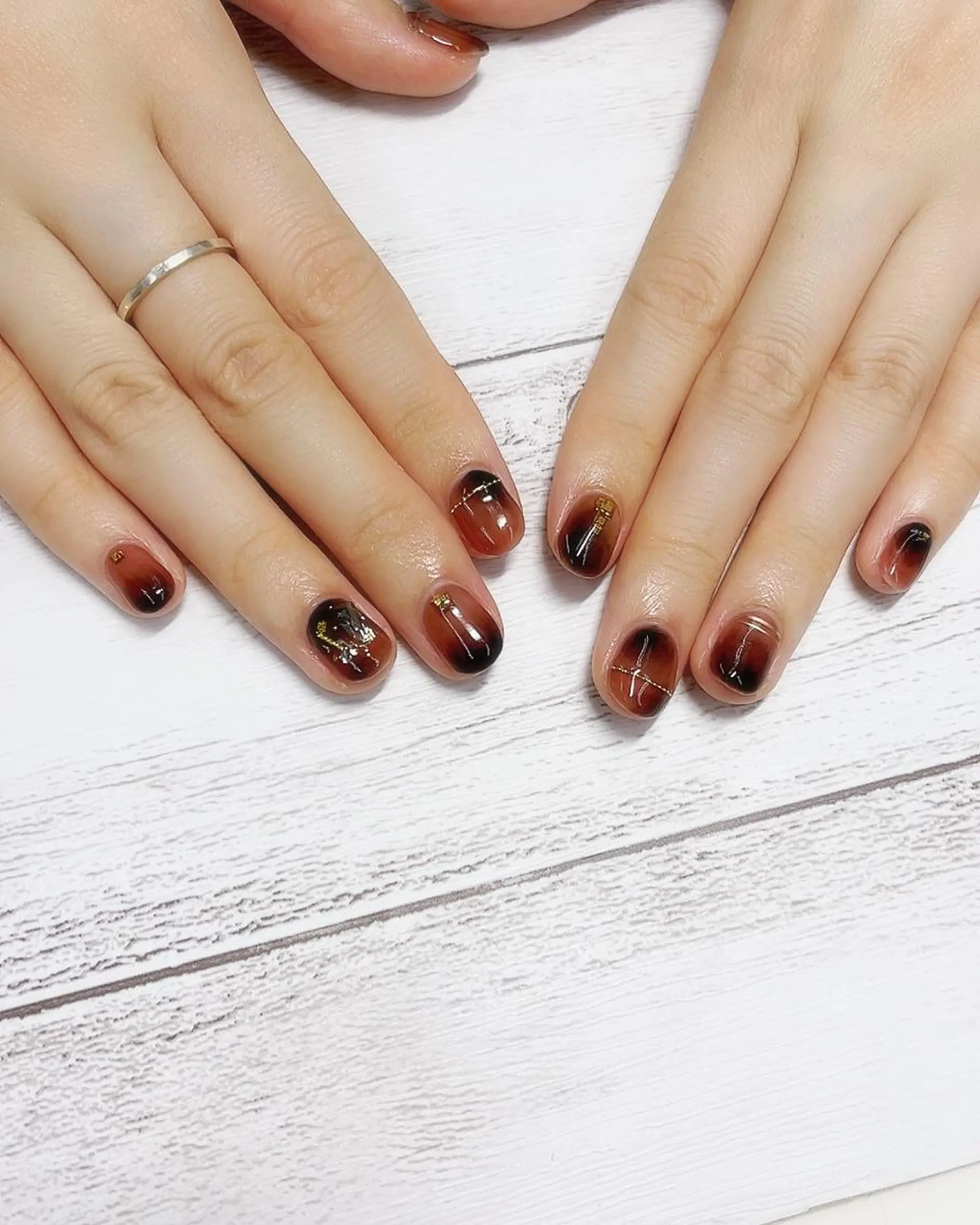 ネイル ハンドネイル リラネイル Aikenのネイルデザイン