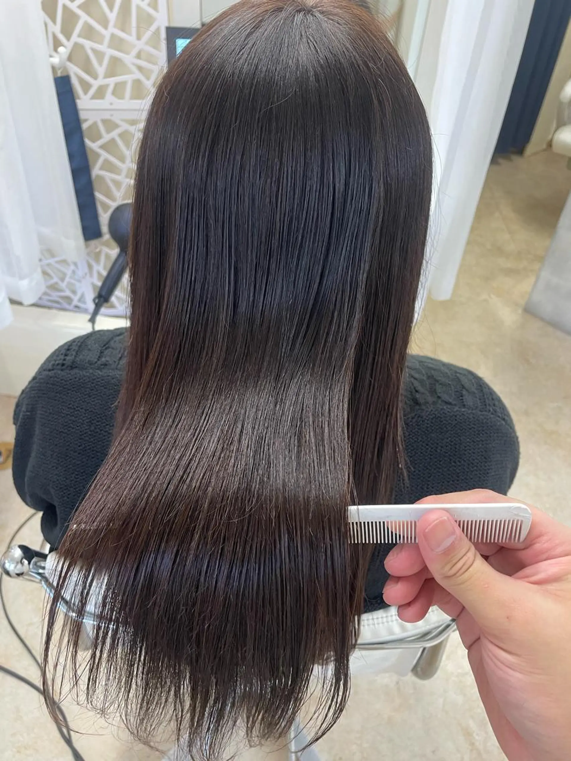 ロング ケアブリーチ /髪質 改善/古橋圭史郎のヘアスタイル