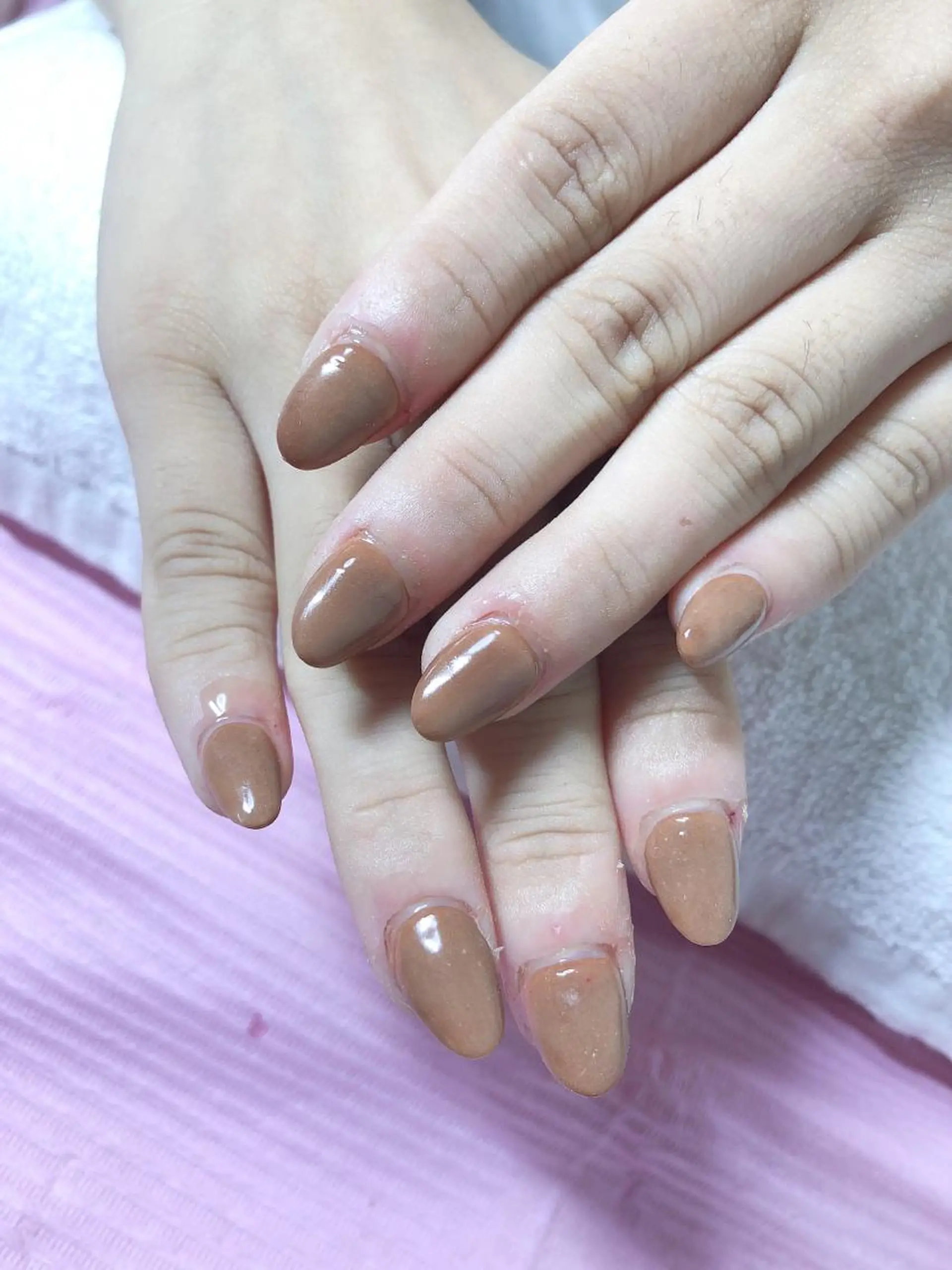 ショート ネイル ハンドネイル 《LB》ラブリエ Nail&eyeのマツエク・マツパデザイン