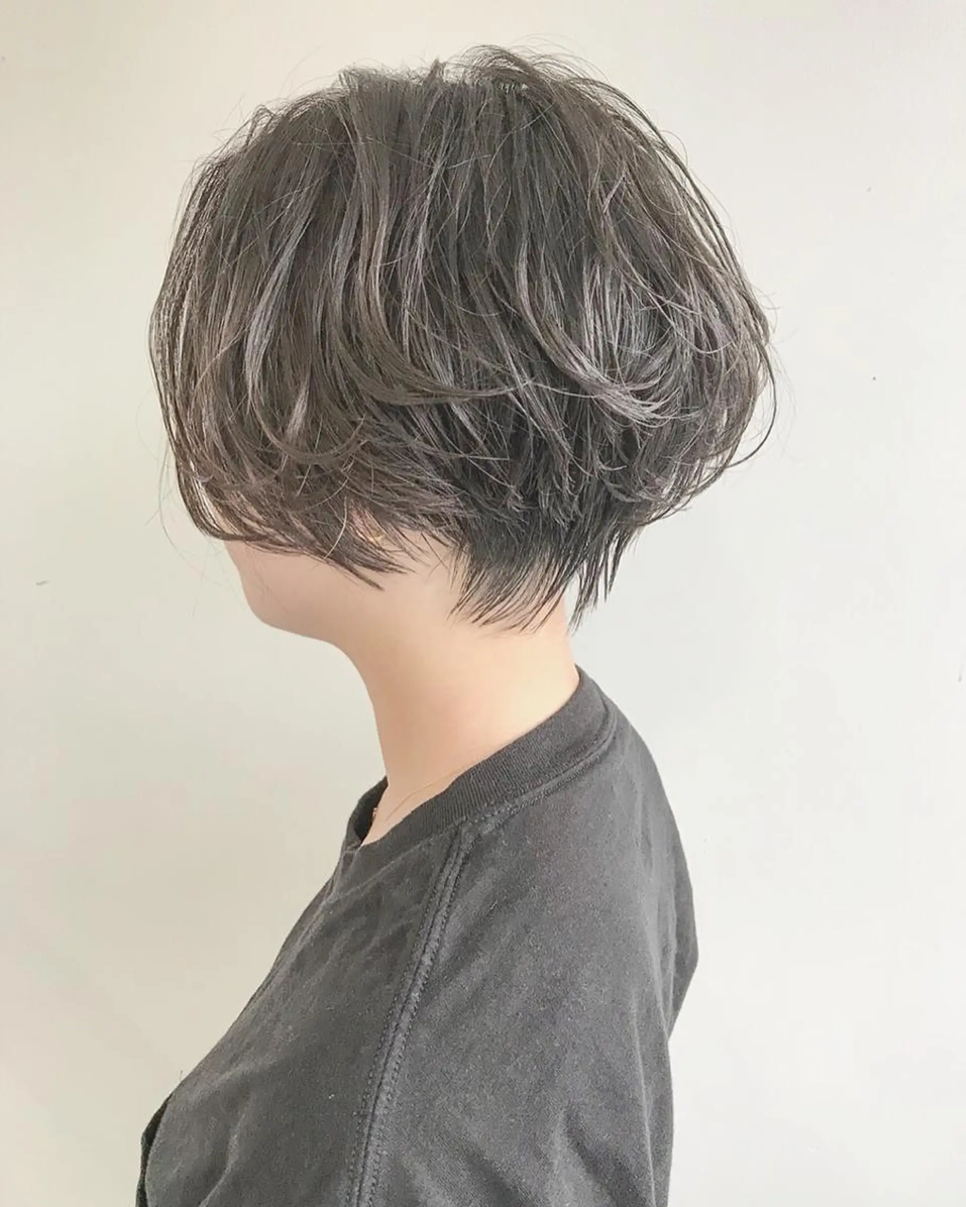 ショート パーマ ショート/レイヤー なら石井知希のヘアスタイル