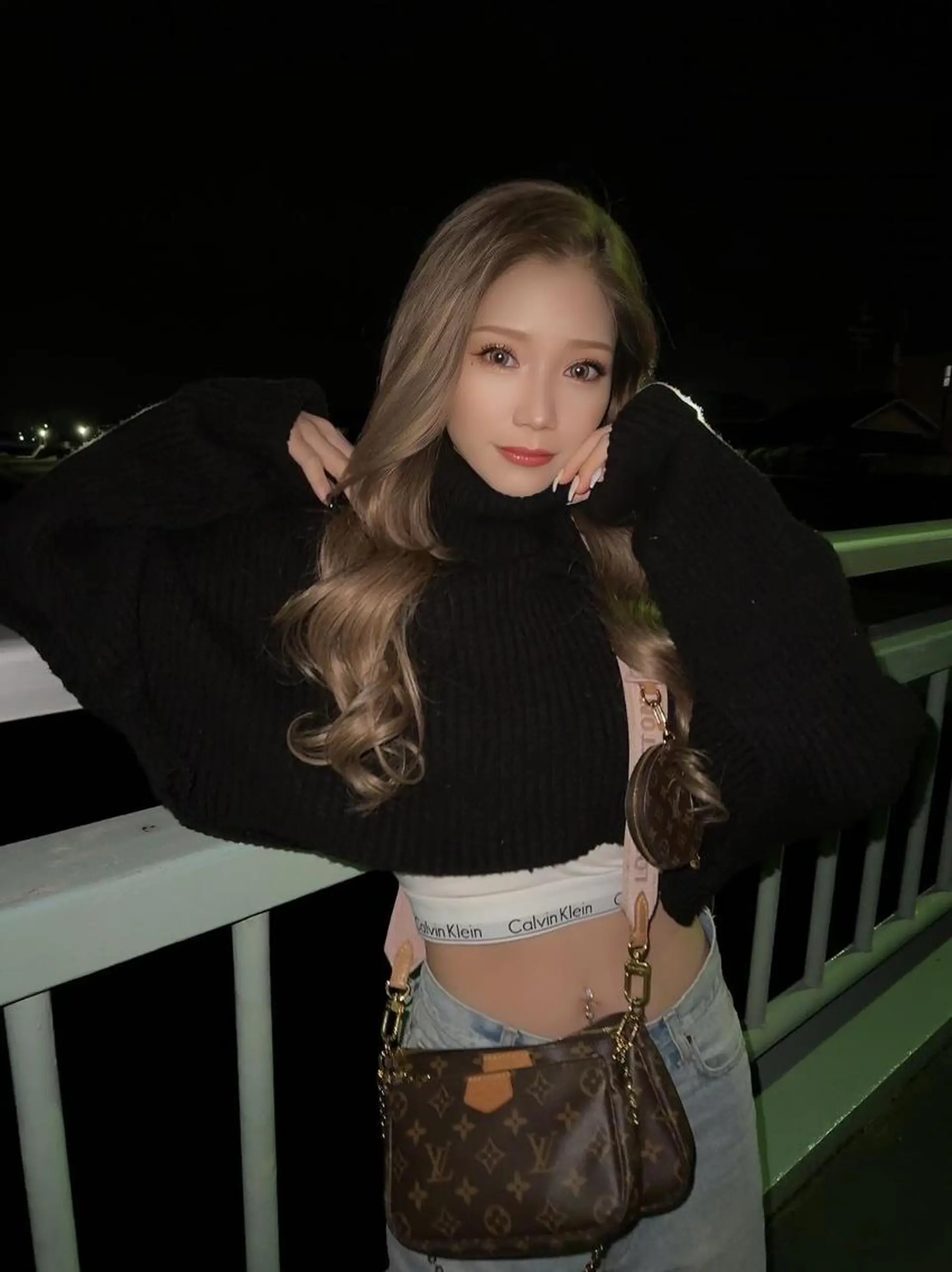 ロング シールエクステ KUMA🧸のヘアスタイル