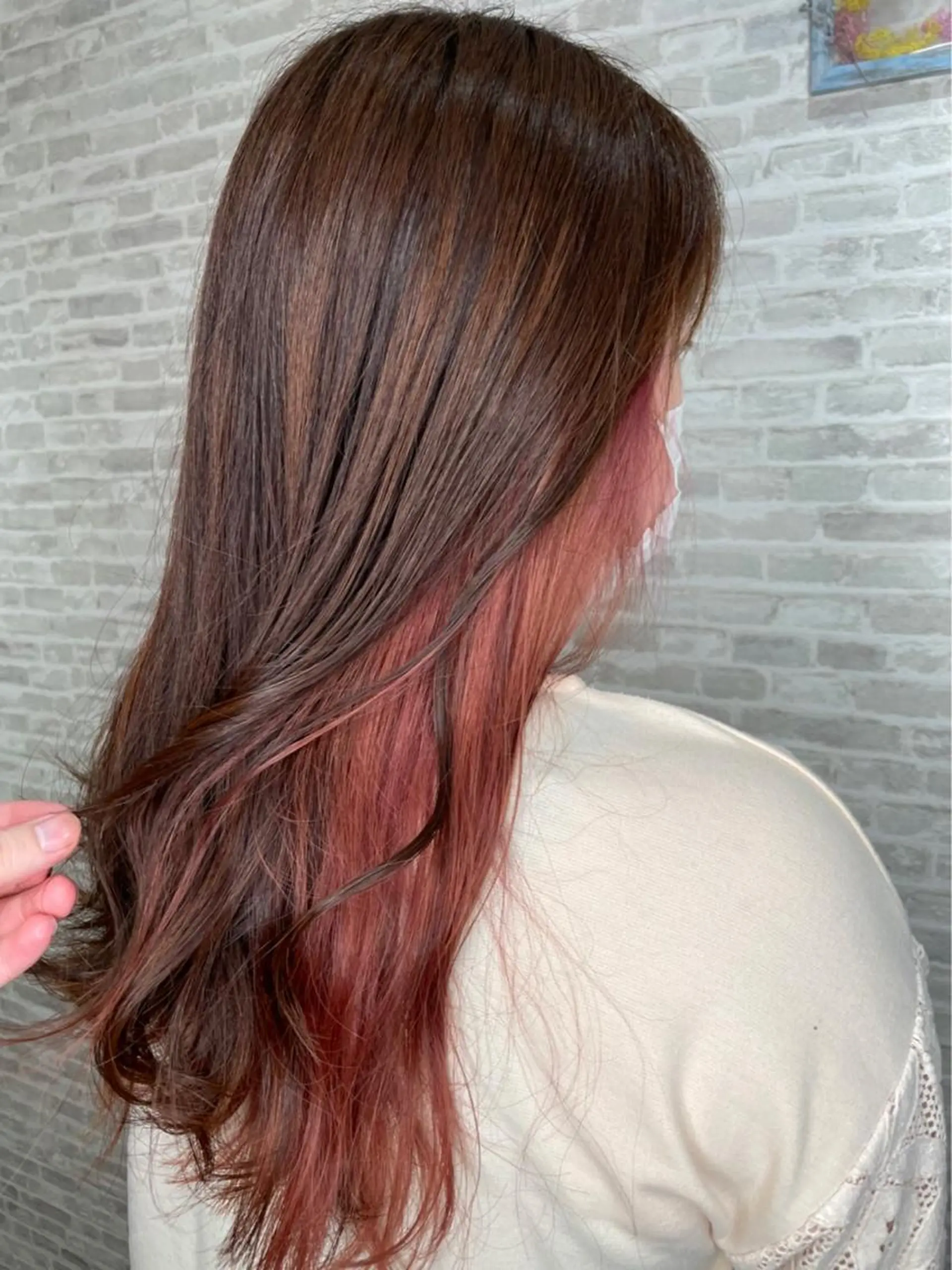 カラー ゆ らのヘアスタイル