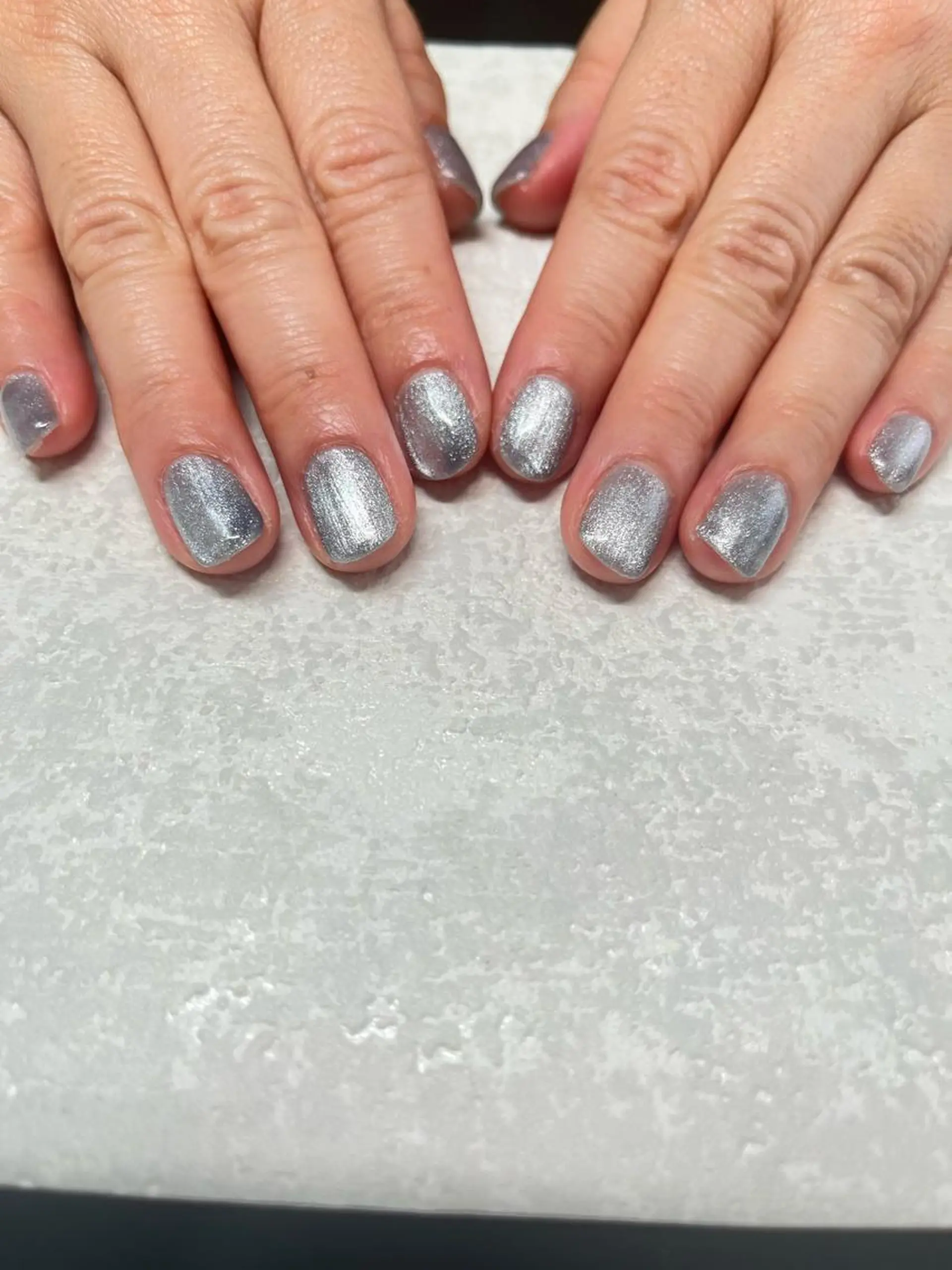 ネイル マグネットネイル マグネットワンカラー ワンカラーネイル ハンドネイル Lien.Nail リアン.ネイルのネイルデザイン