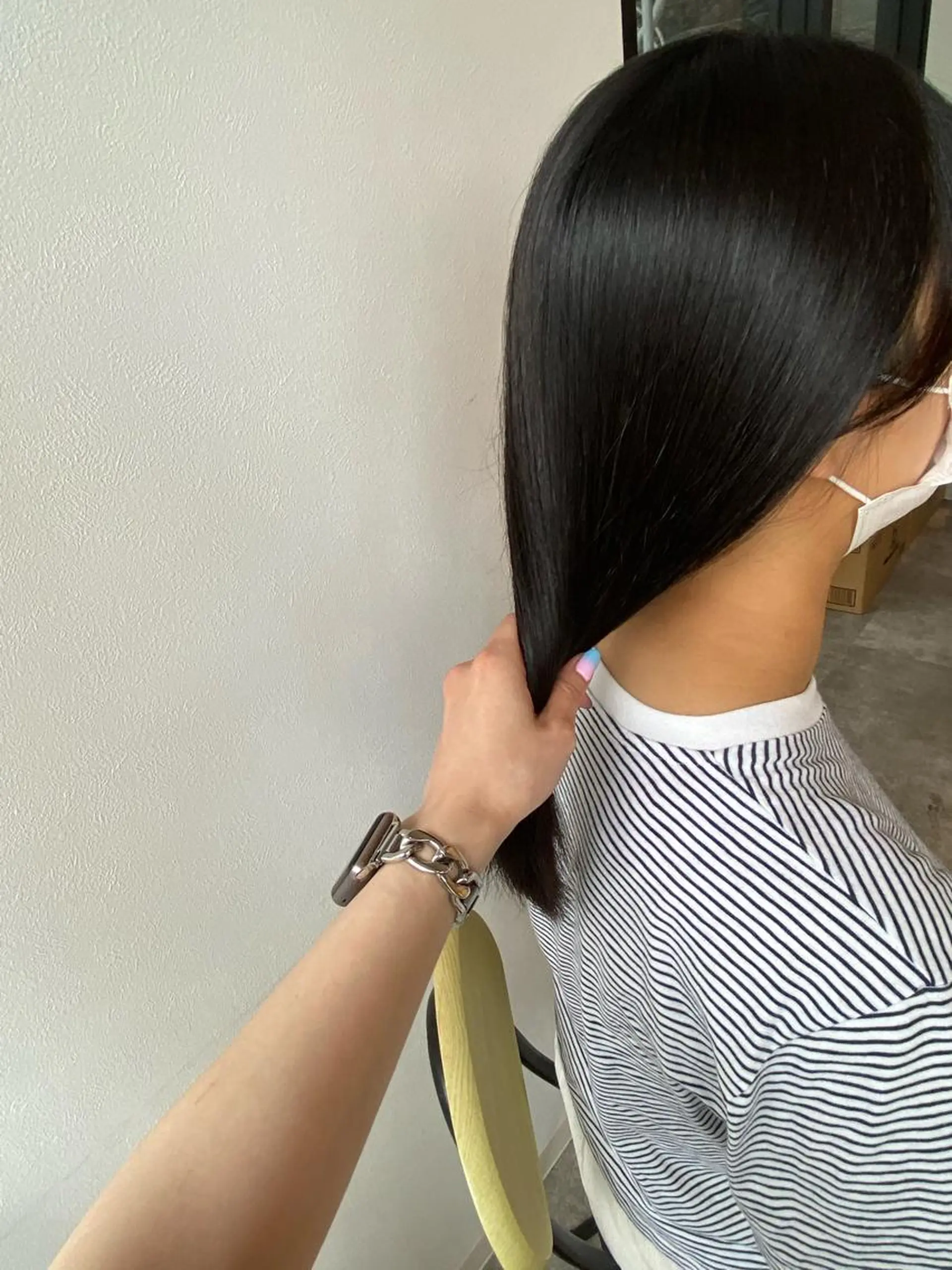 セミロング 縮毛矯正 カット 縮毛矯正 オスズ 🎀´-のヘアスタイル