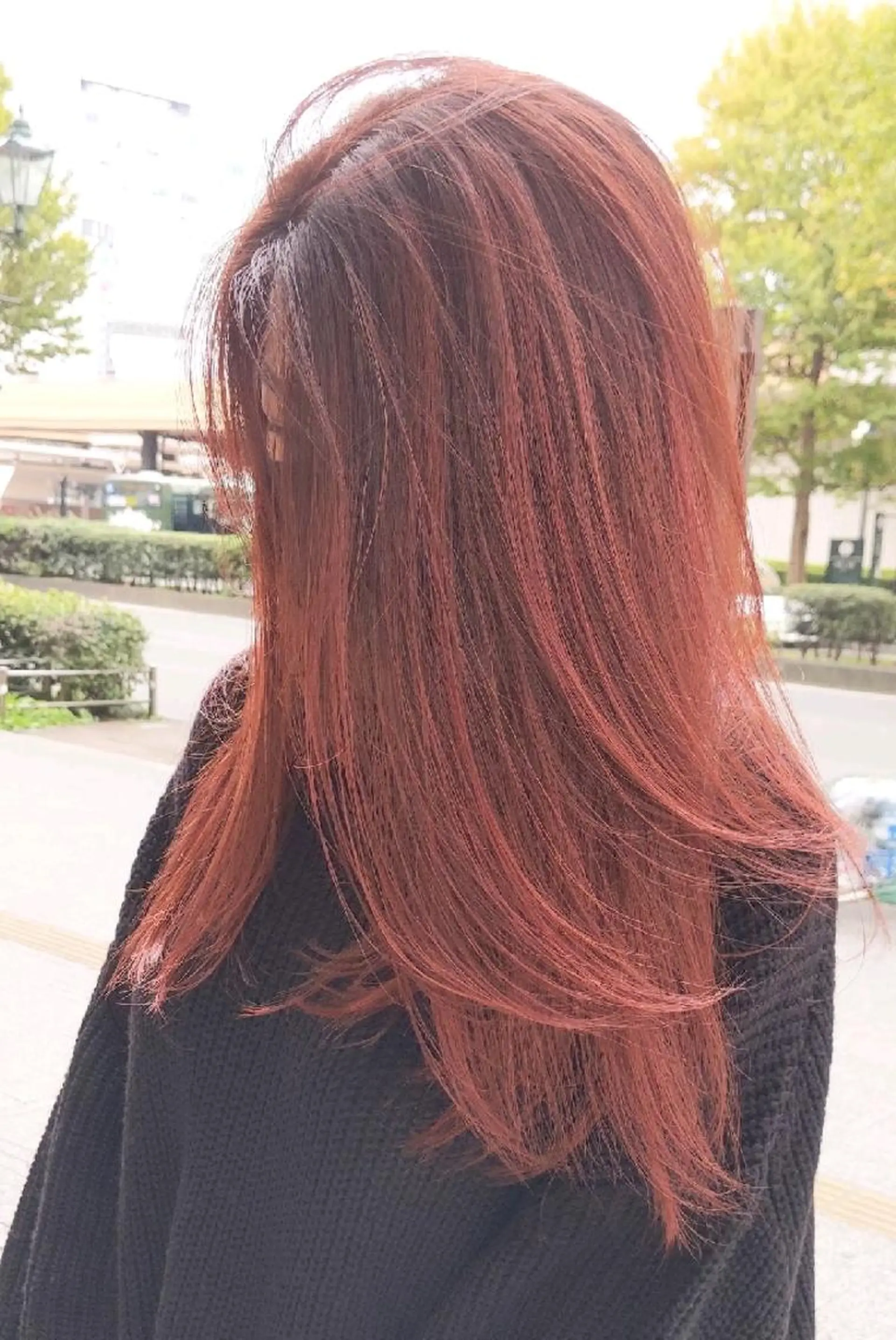 ロング カット ヘアカラー トリートメント さいとう つかさのヘアスタイル