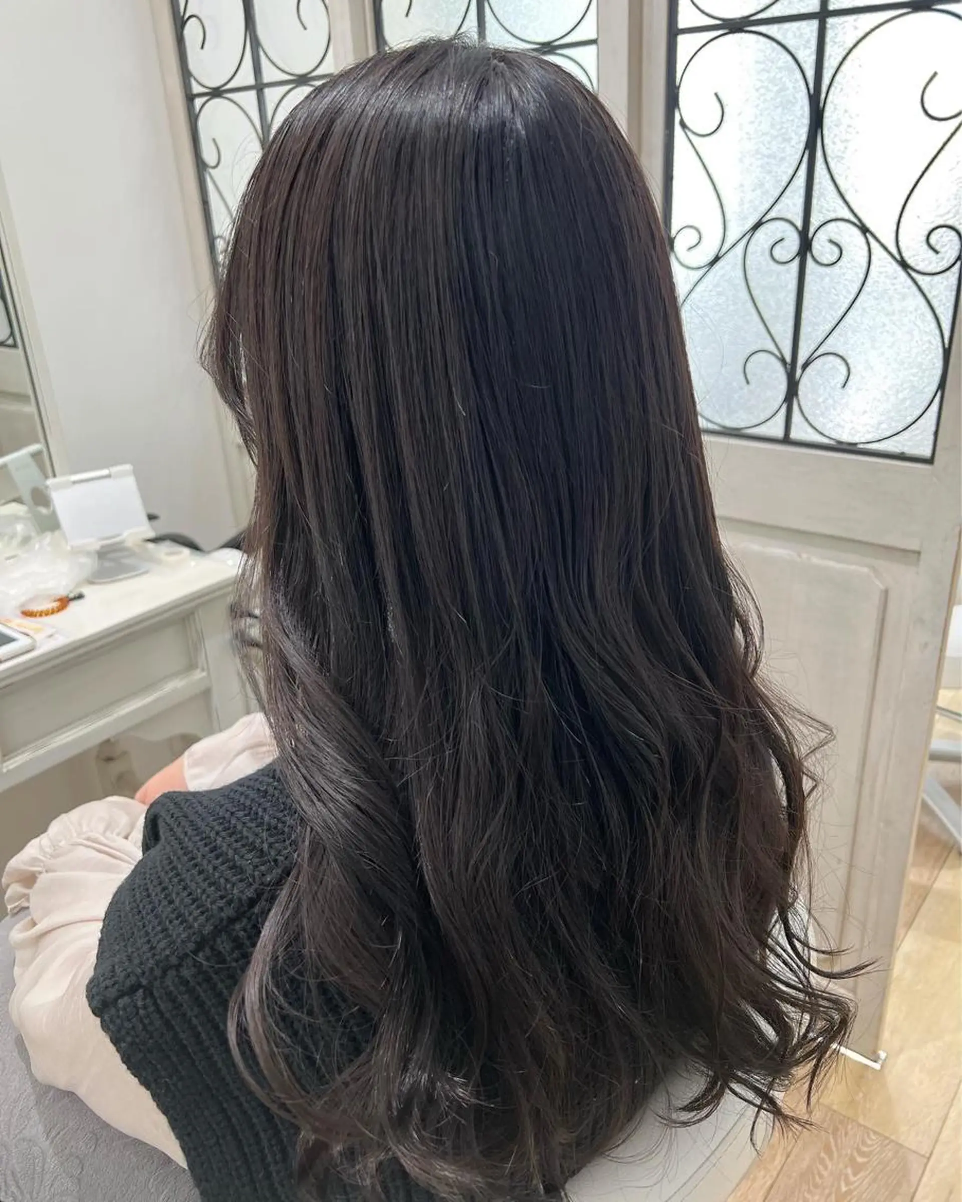 ロング カラー 🥛洒落髪小顔cut なら龍崎🥛のヘアスタイル