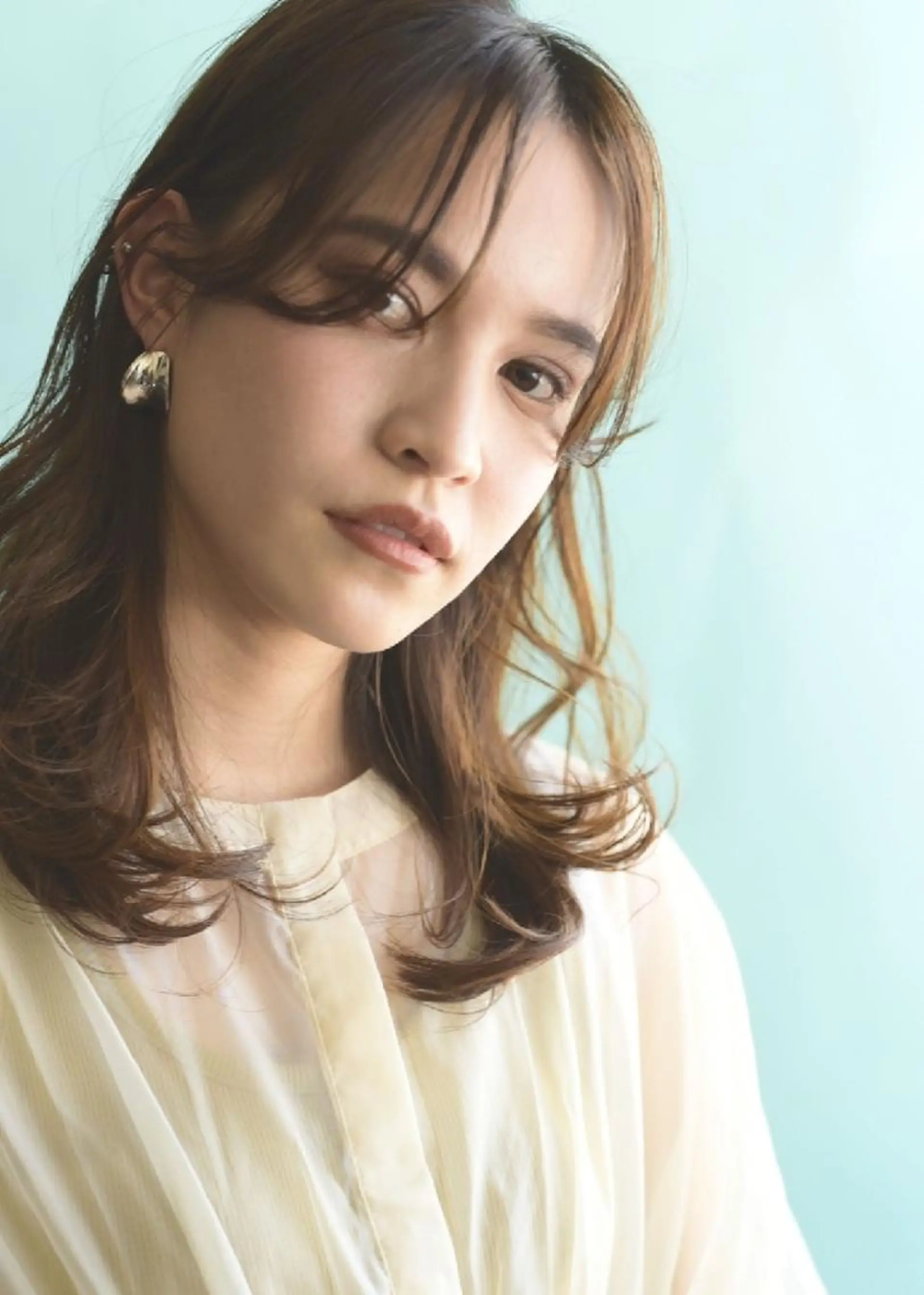 ミディアム カット トリートメント モリシタ サトシのヘアスタイル