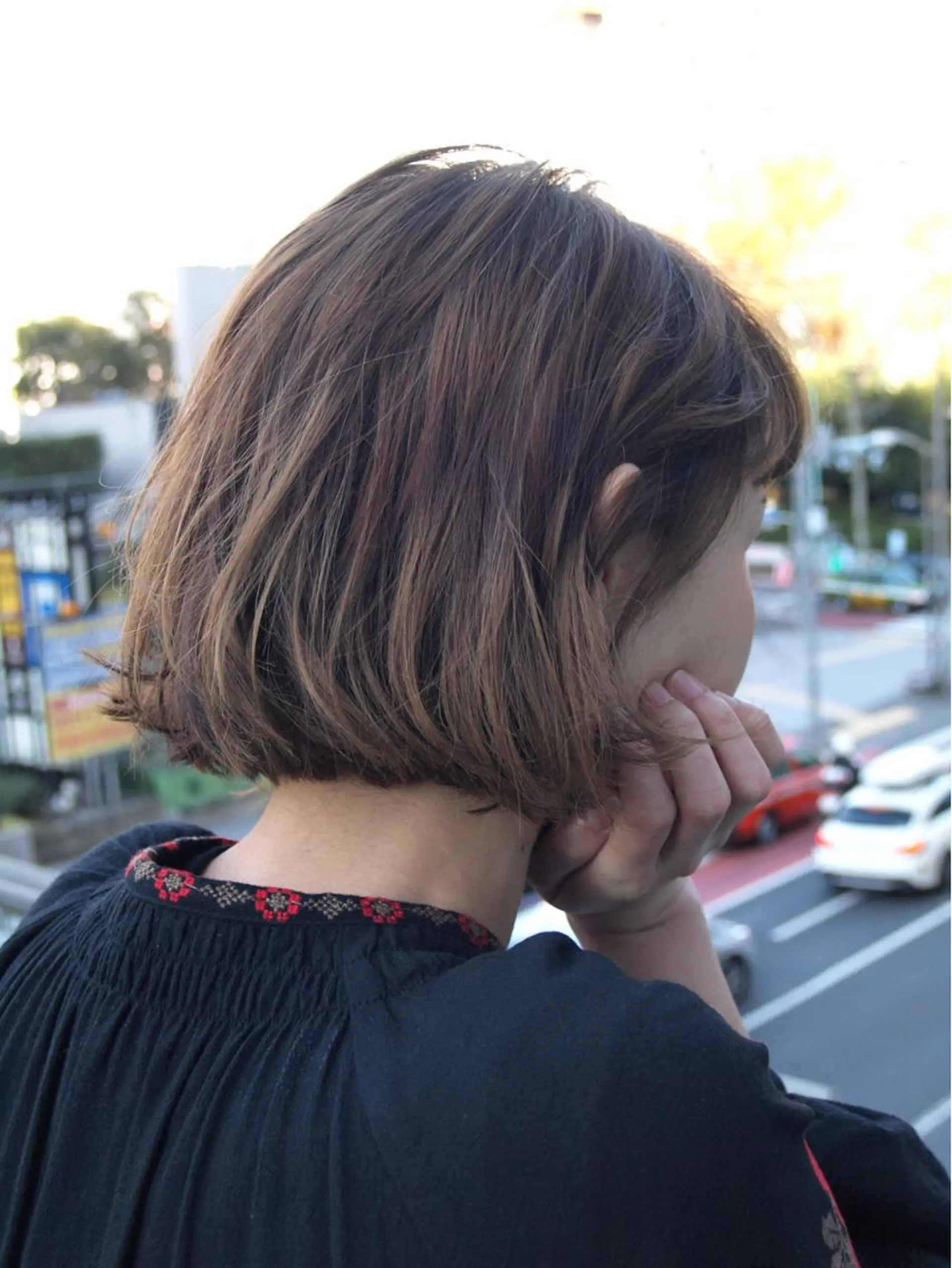ミディアム ボブ トップスタイリスト 👑田添幹宜のヘアスタイル