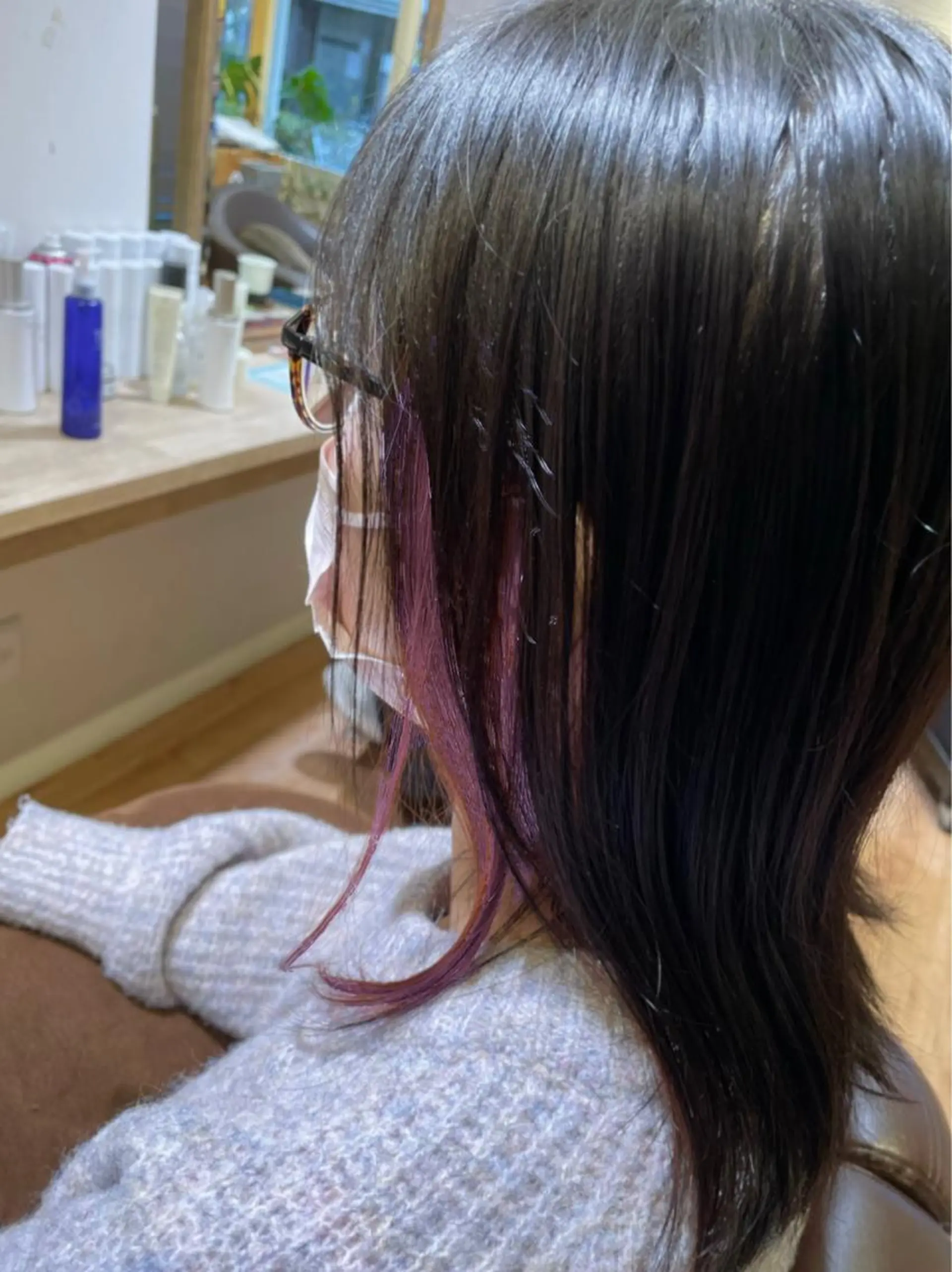 セミロング カラー 🍀ヘアケア特化 ナカザワのヘアスタイル