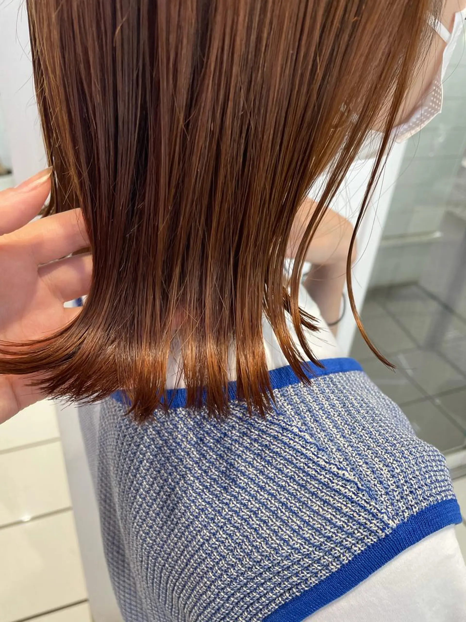 ミディアム カラー 韓国×網紅ヘア 🤍りん🤍のヘアスタイル