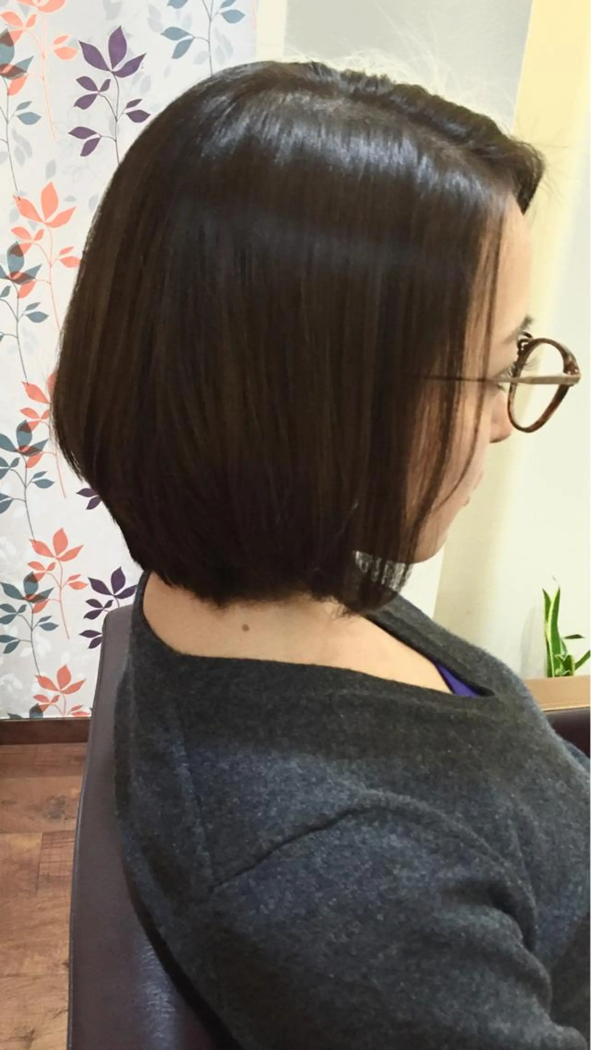 ショート カラー ブルーカラー ブルージュ ボブ 髪質改善・縮毛矯正/ 下村陽平のヘアスタイル