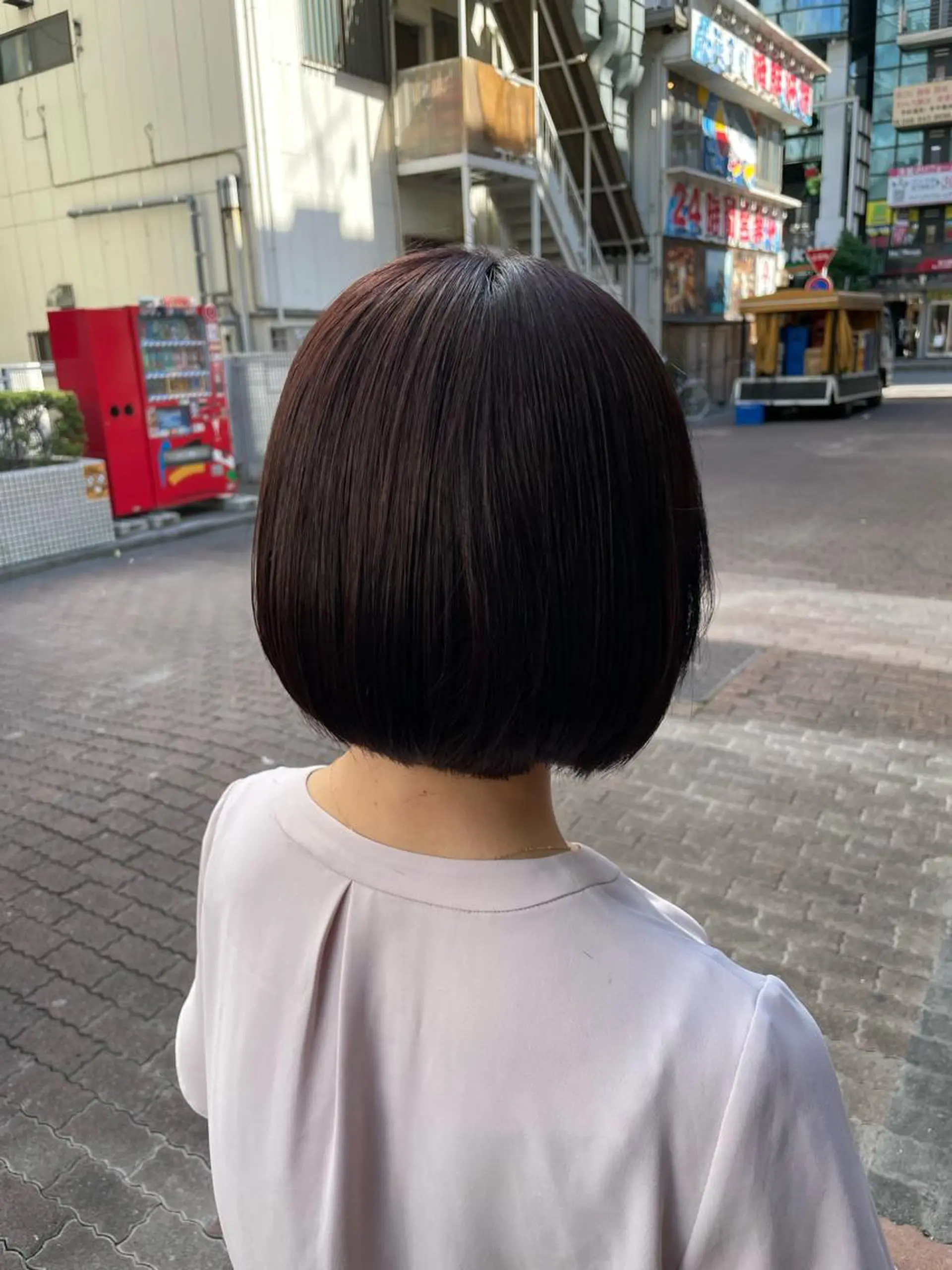 ショート カット ヘアカラー 縮毛矯正 トリートメント 断られる髪に答えを ♣️井上秀樹♠️のヘアスタイル
