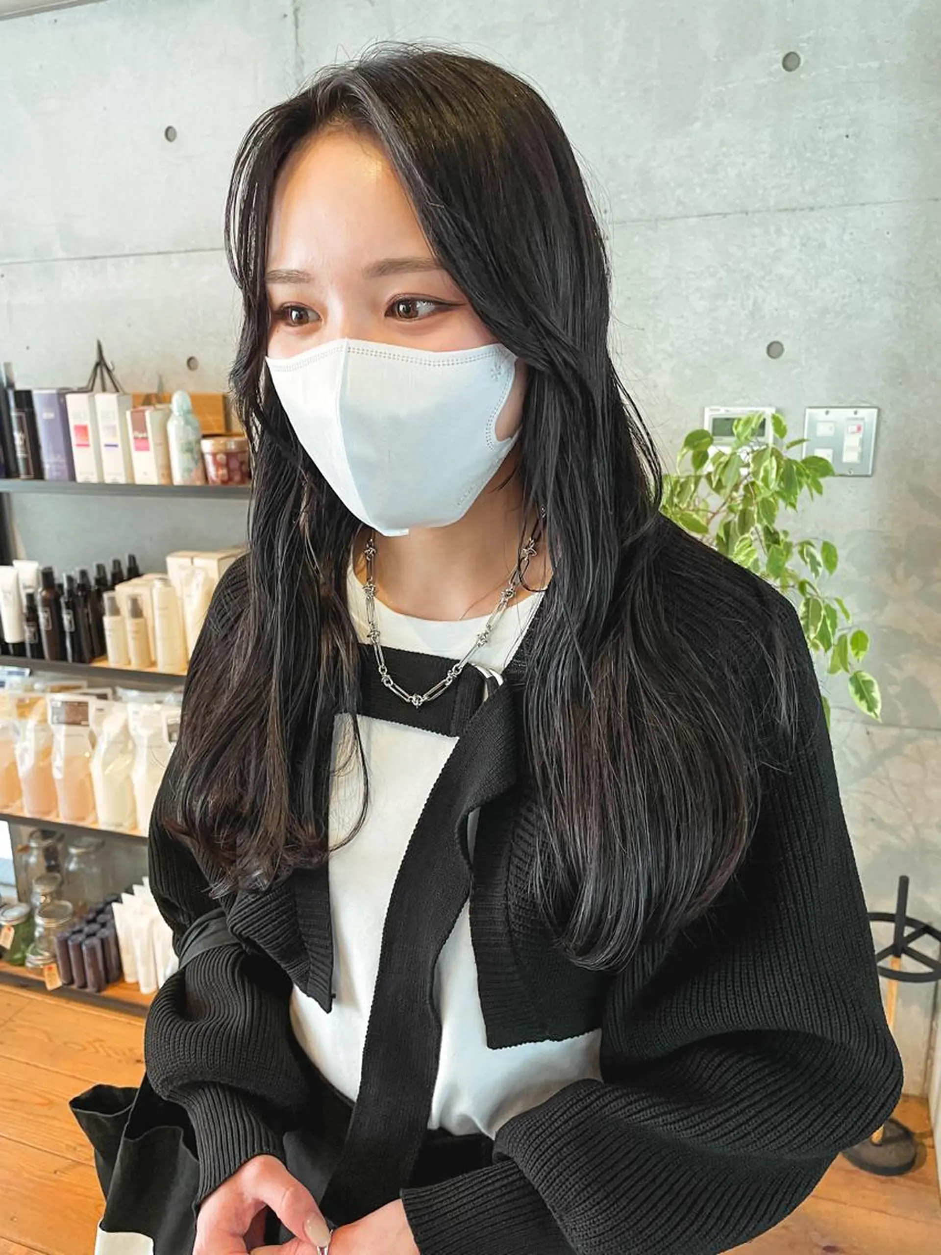 ロング カラー 韓国風ヘア ROUTE KOUTAのヘアスタイル