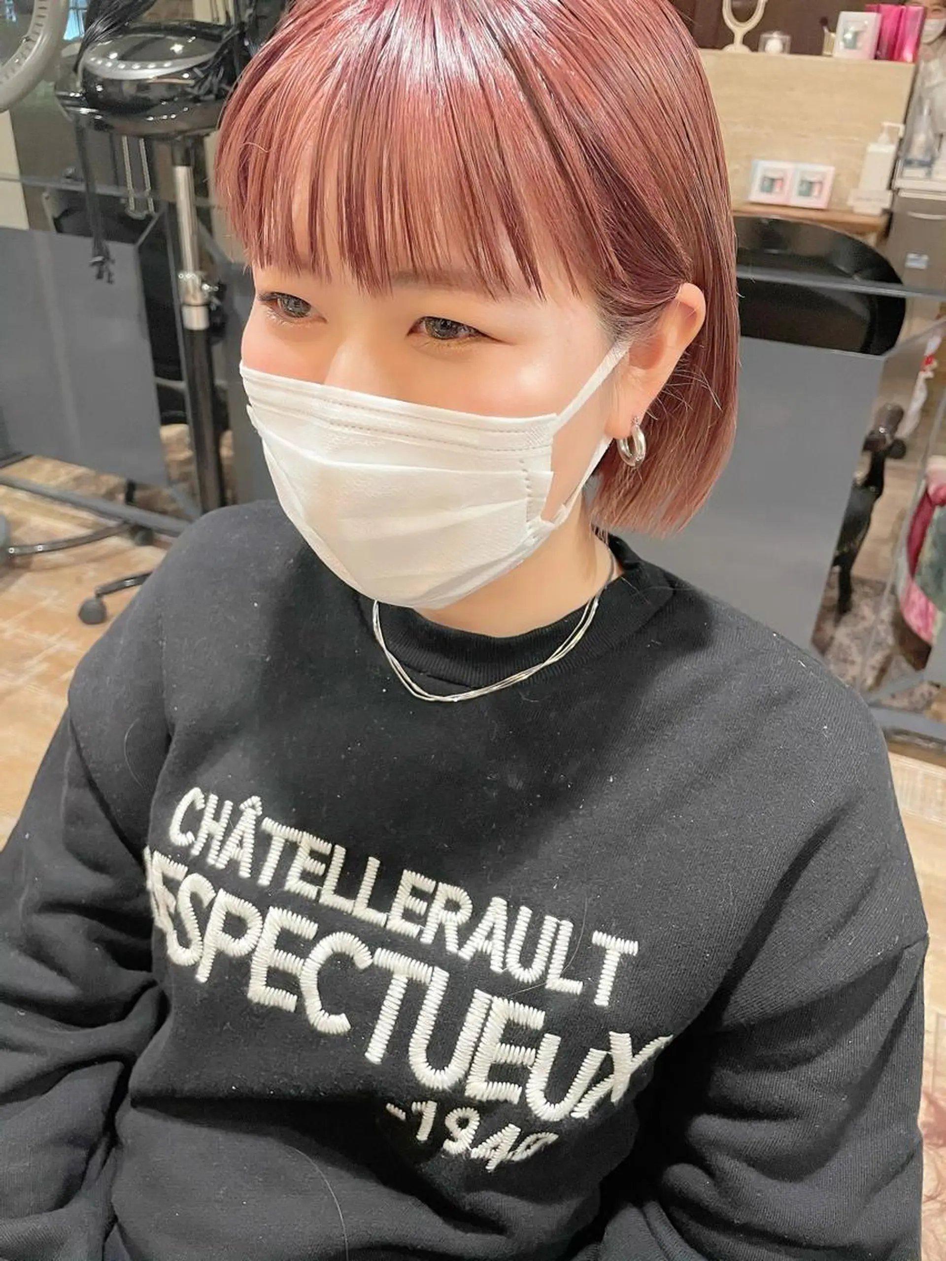 ショート ショート ボブ 梅田 木戸健人のヘアスタイル