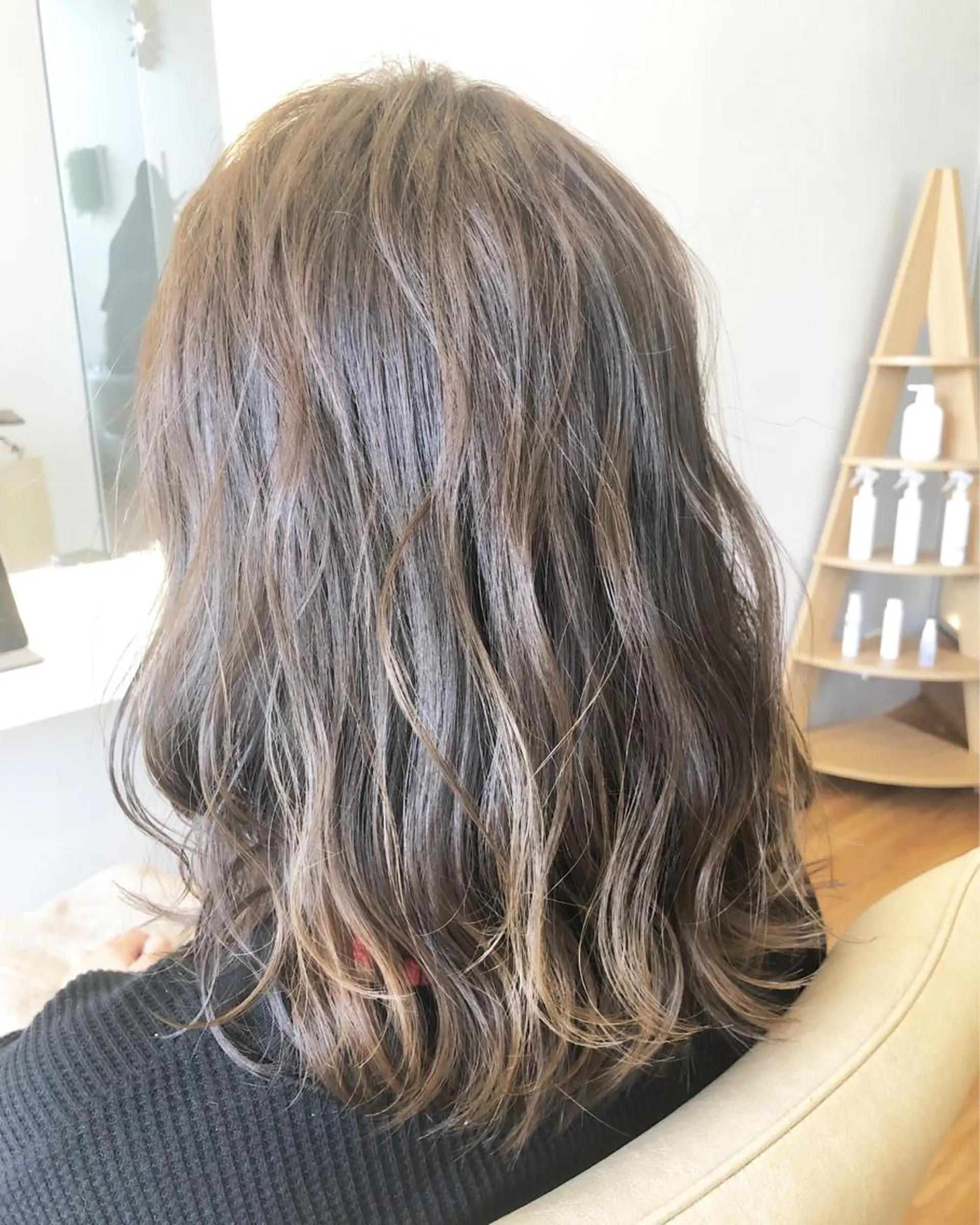 ミディアム カラー ヘアアレンジ カット パーマ トリートメント K-atelierCACHETTE所属・小林 まさきのヘアスタイル