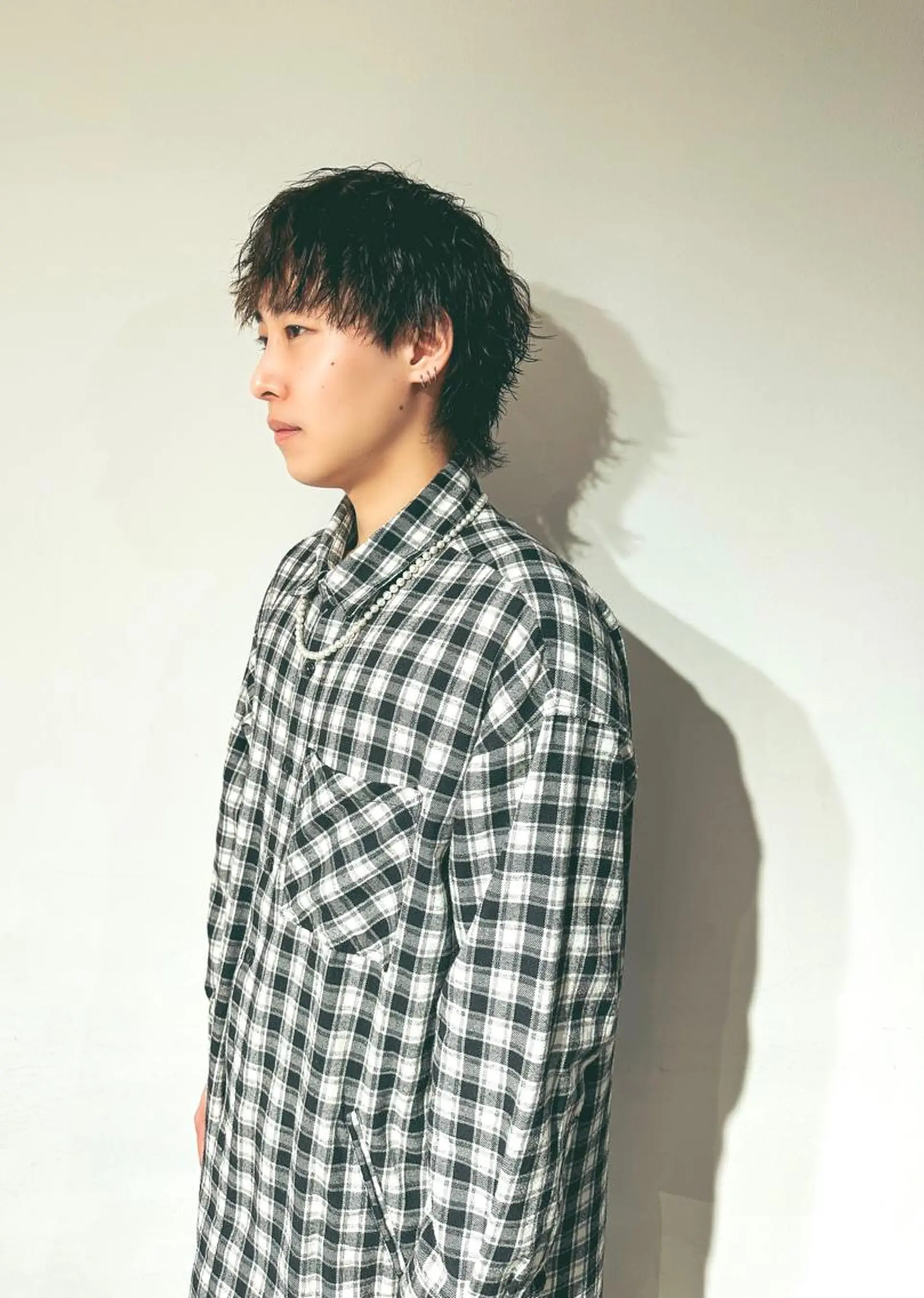 メンズ マッシュウルフ マッシュ メンズパーマ メンズウルフカット ウルフカット カット ヘアカラー パーマ トリートメント 骨格補正施術/メンズ 専門美容師/YUYAのヘアスタイル