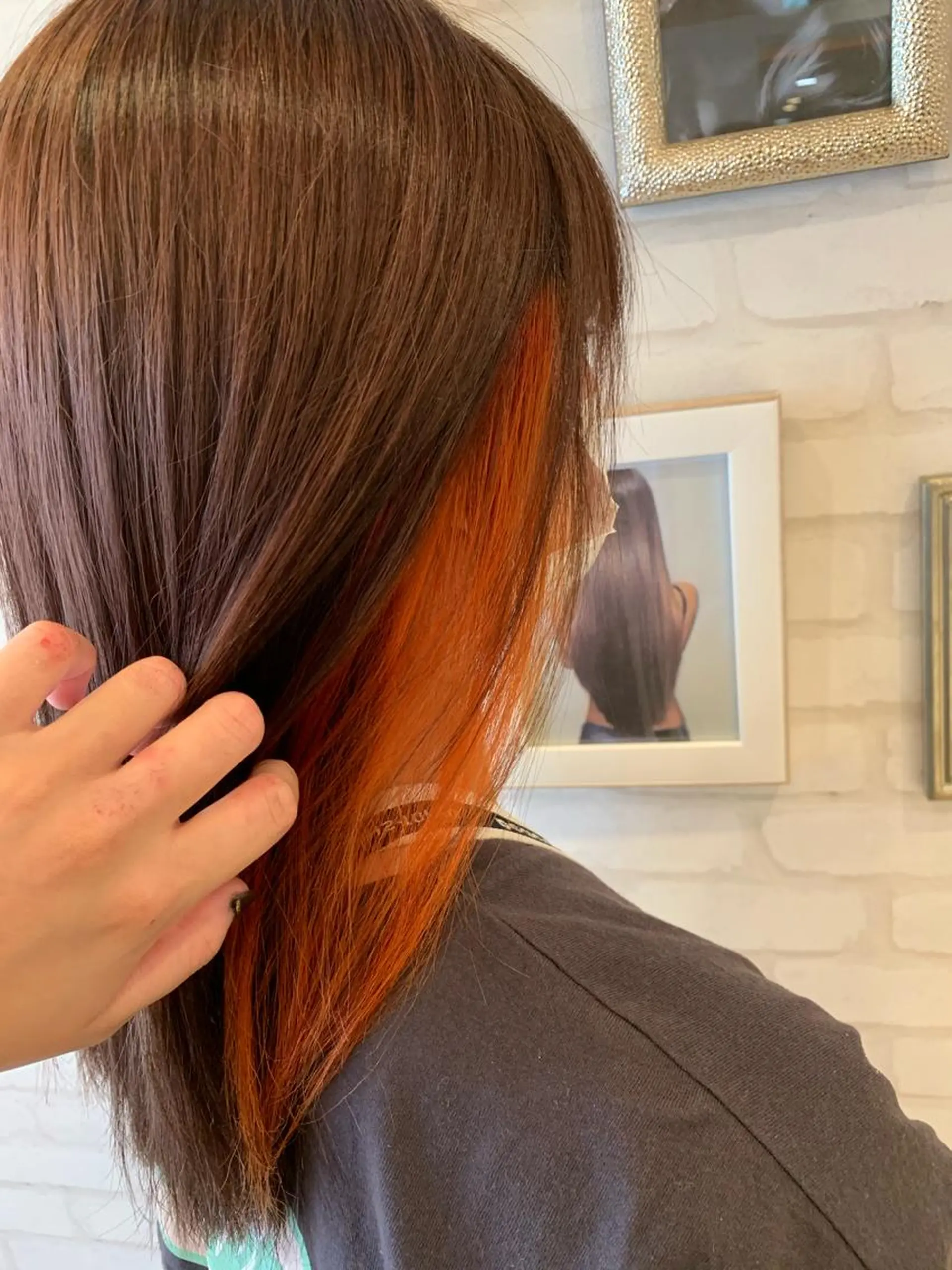 ミディアム カラー ブラウンカラー モカブラウン オレンジ Gain Nanamiのエステ・リラクイメージ