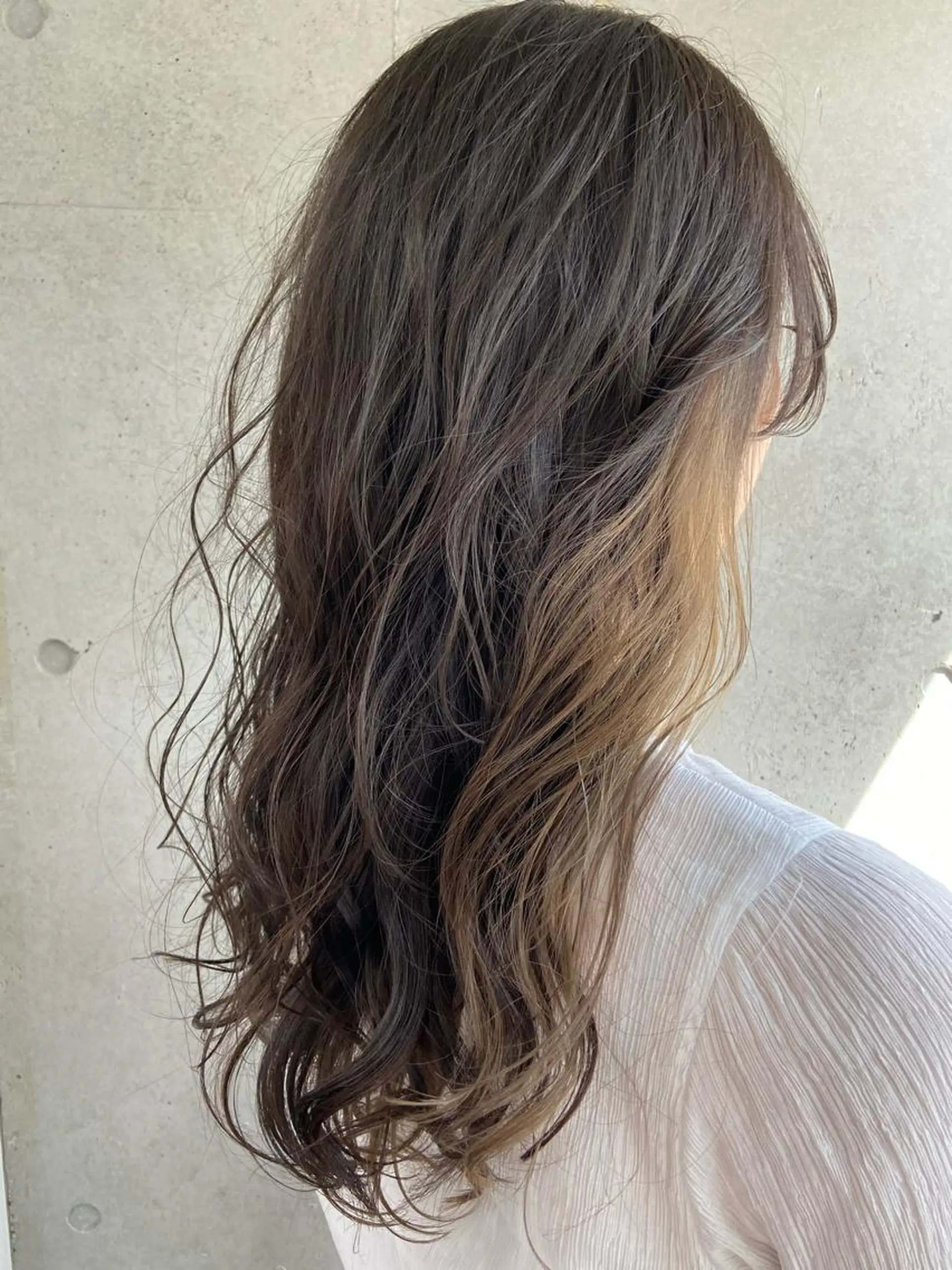 ロング 川端 康介のヘアスタイル