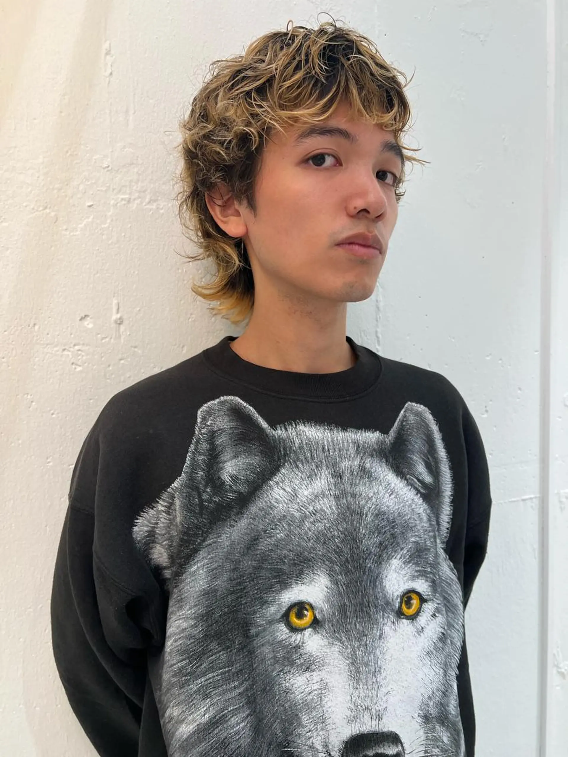 パーマ パーマ ブリーチカラー🎀 韓国風/寺門美優のヘアスタイル