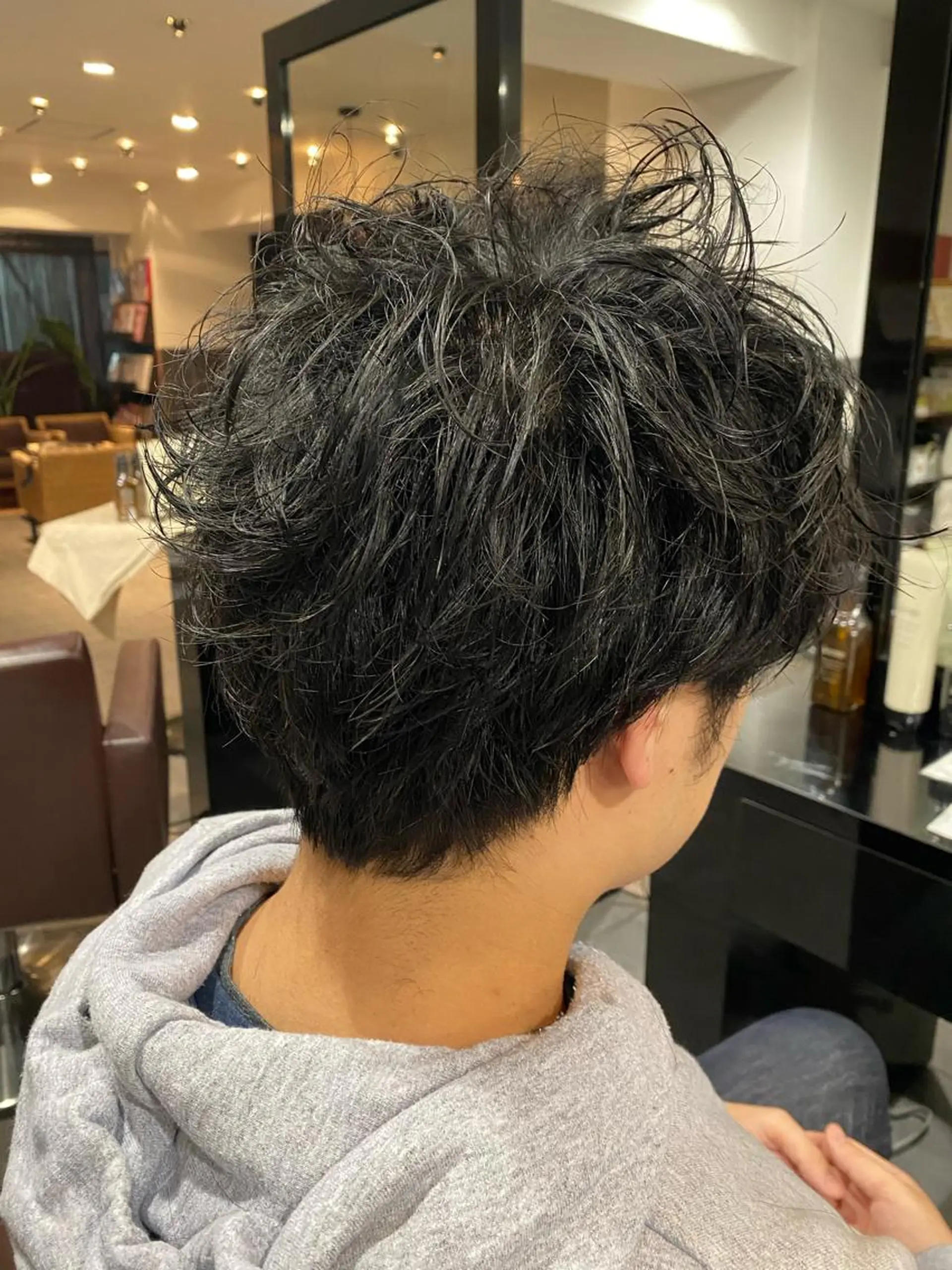 メンズ カット パーマ ⭕️メンズパーマ⭕️ 山口　裕太郎のヘアスタイル