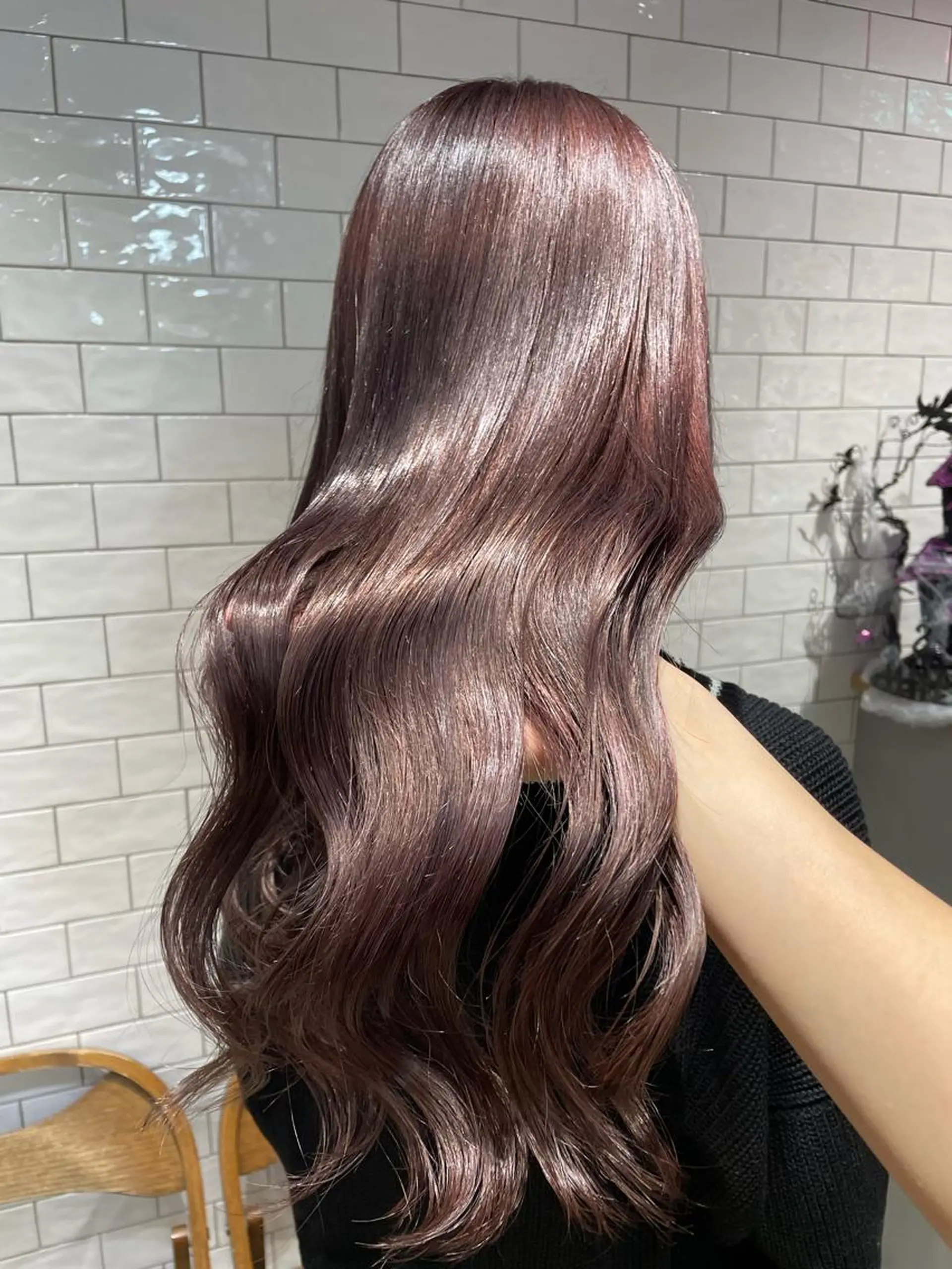 ロング カラー もり まりものヘアスタイル