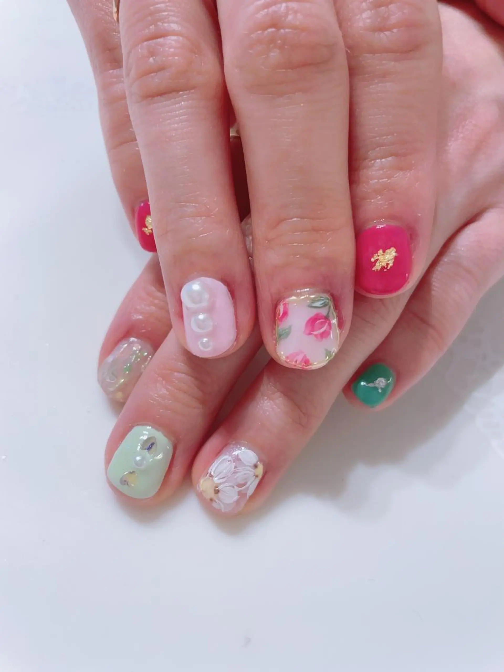 ネイル 春ネイル * haruのネイルデザイン