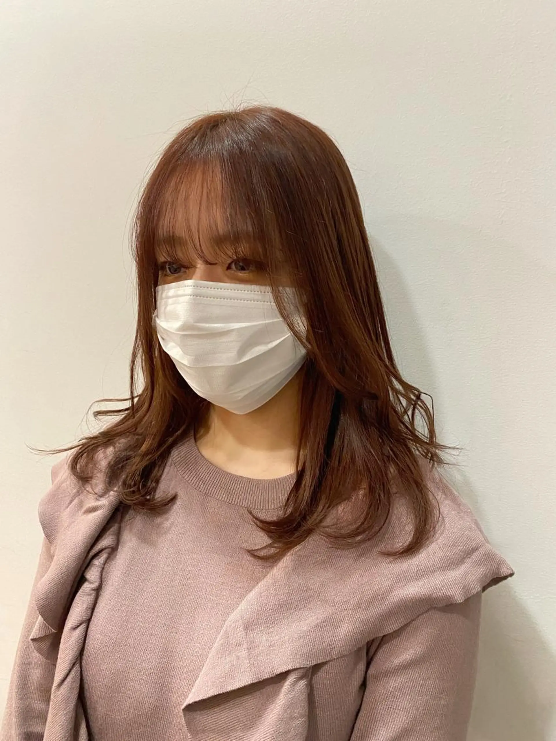 セミロング カラー 栗田 大輝のヘアスタイル