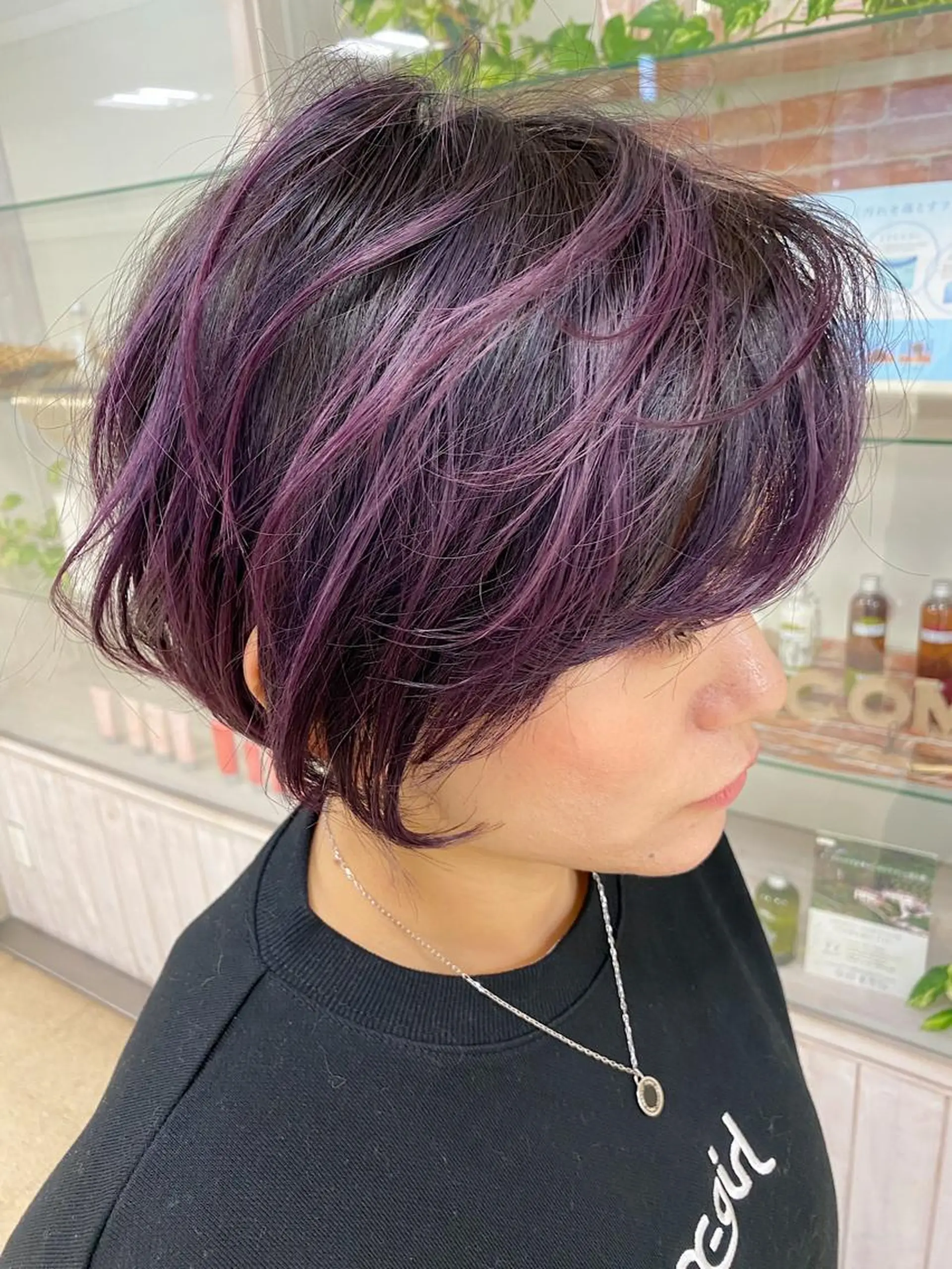 ショート カラー カット ヘアカラー トリートメント 菅村 勇亮のヘアスタイル
