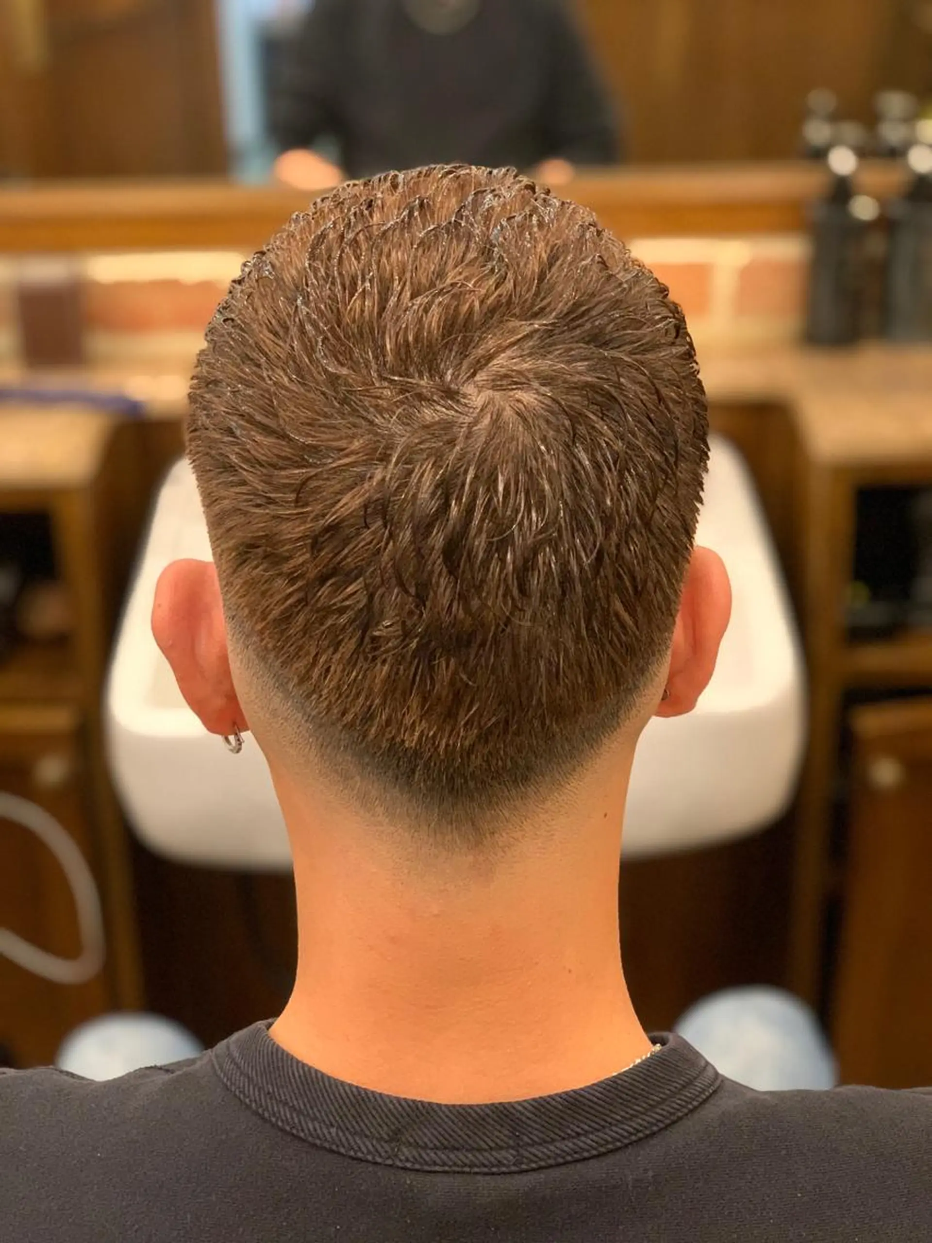 ショート HIRO銀座　バーバーショップ大宮所属・ヒロ銀座 林のヘアスタイル