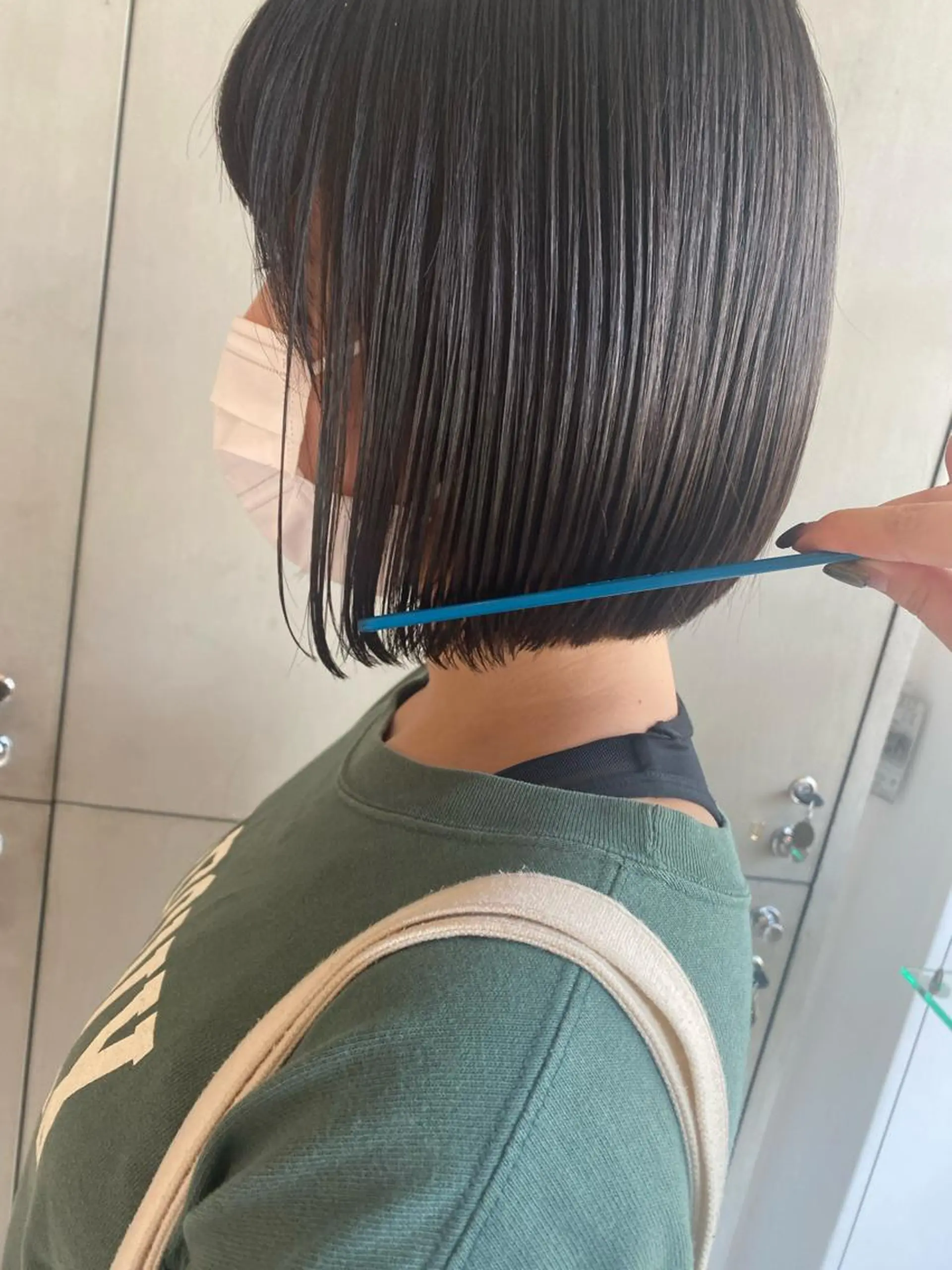 ショート ボブ カット ｱｵﾇﾏﾐﾕ☁️ /ボブ/ハイトーン/のヘアスタイル