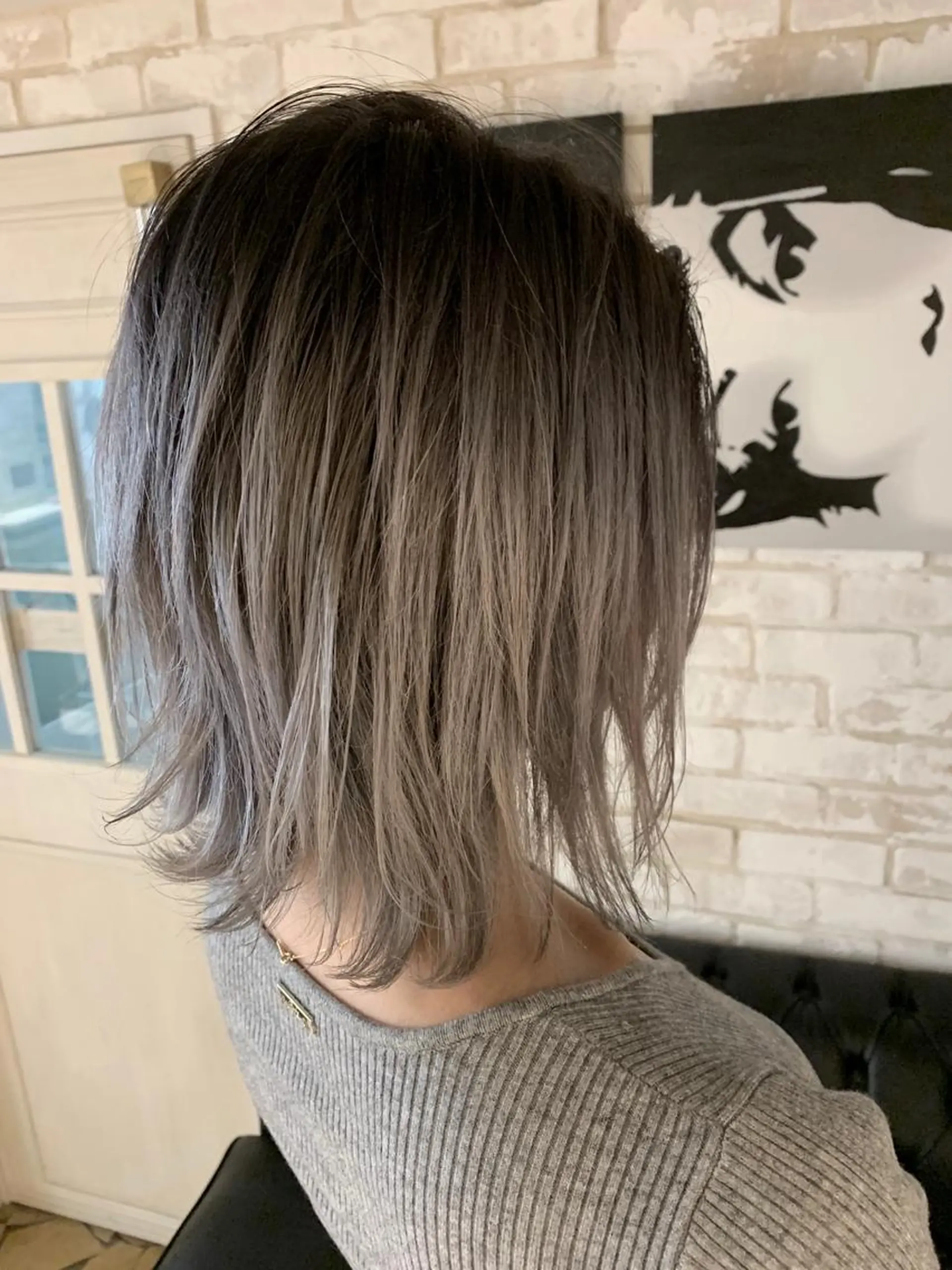 ミディアム ヘアカラー ✨ハイトーン✨艶髪 ✨髪質改善✨和田のヘアスタイル