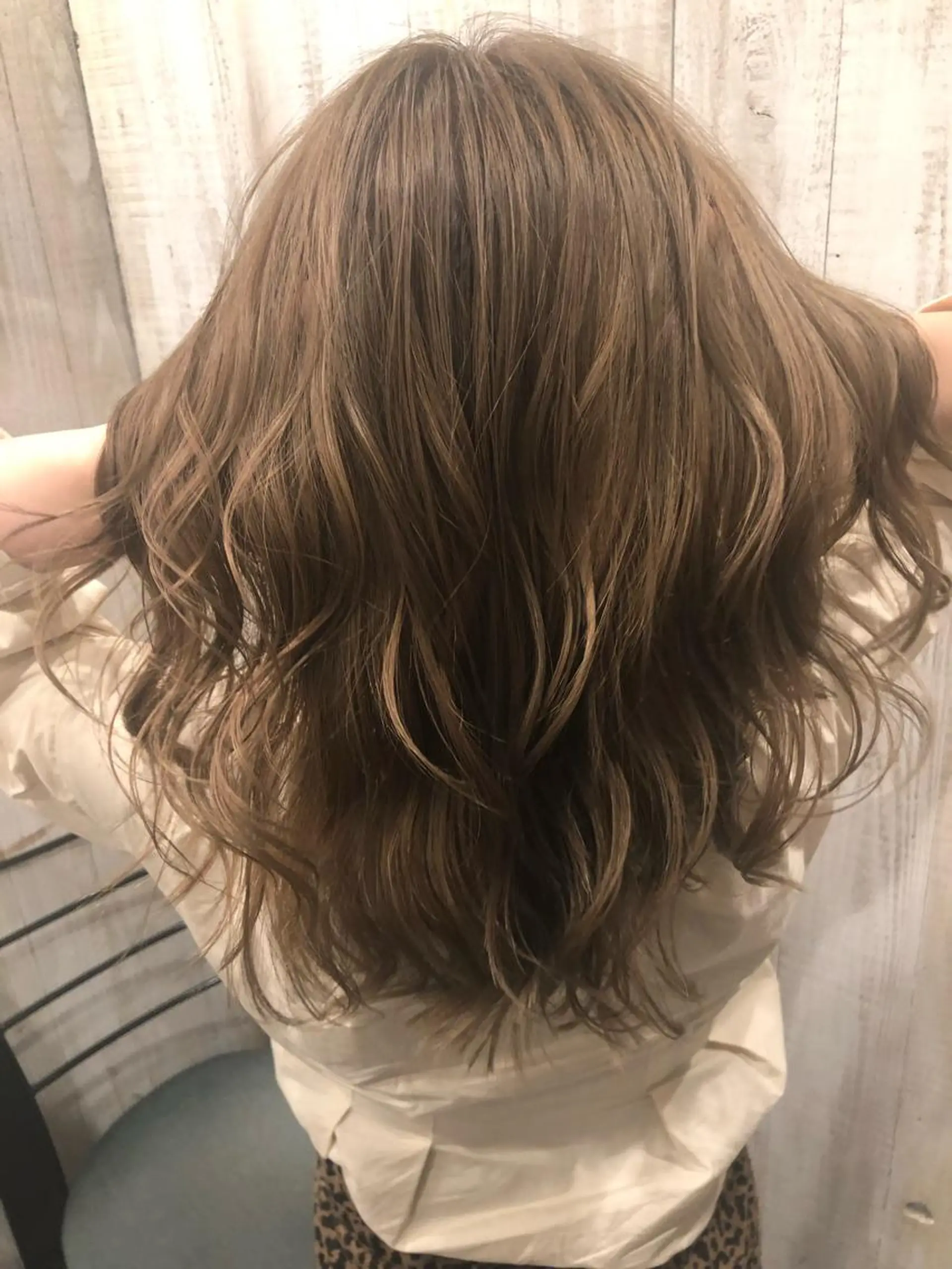 セミロング 今井 悠菜のヘアスタイル